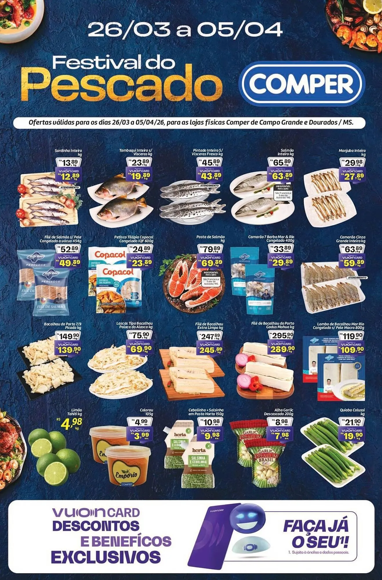 Encarte de Folheto Comper 26 de março até 5 de abril 2026 - Pagina 1