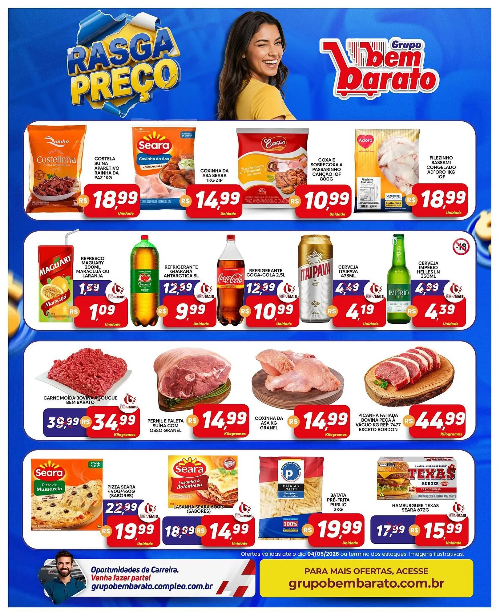 Encarte de Catálogo Supermercado Bem Barato 28 de abril até 4 de maio 2026 - Pagina 2