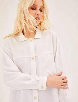 Camisão Recorte Bolso