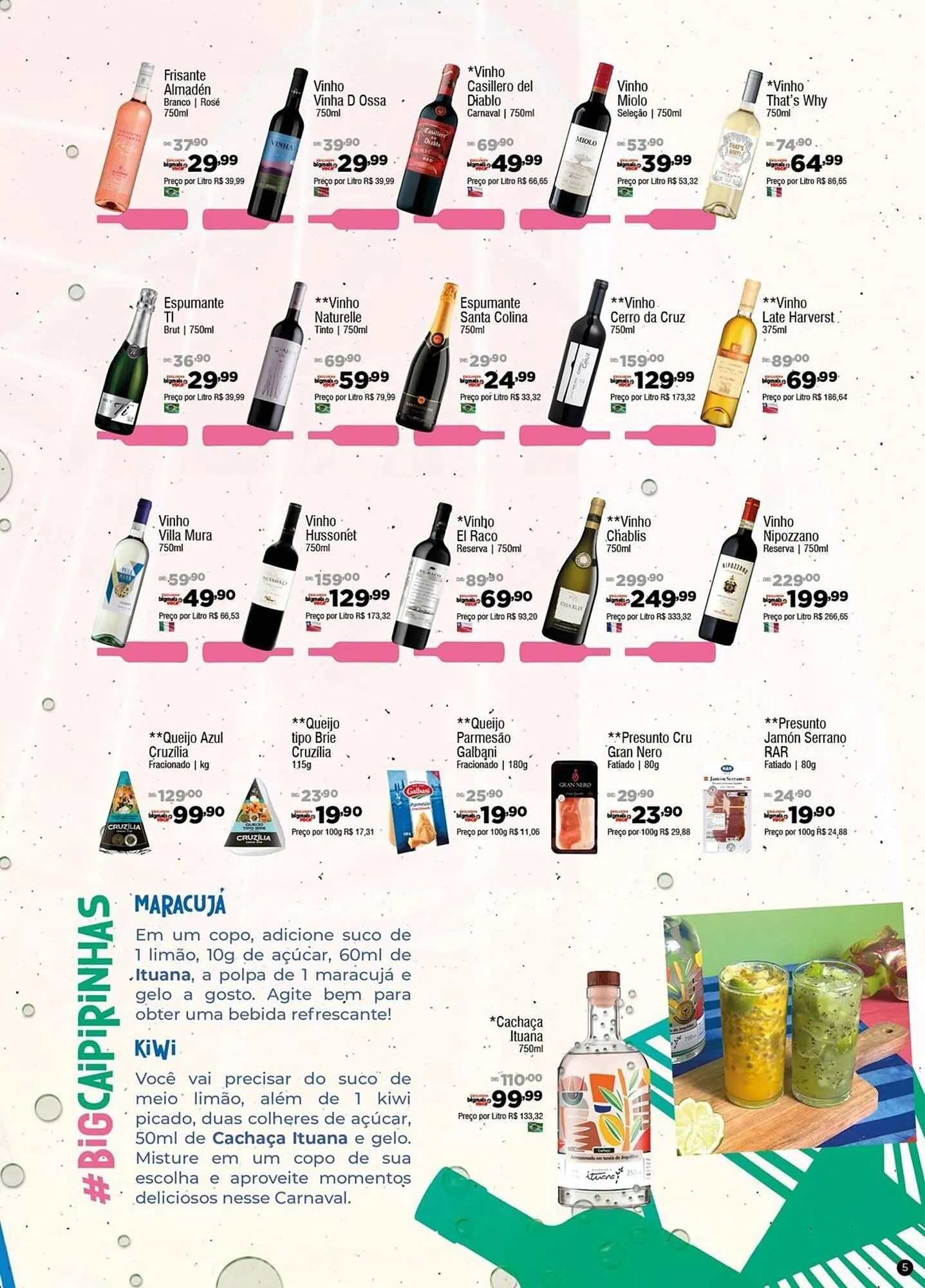 Encarte de Catálogo Big Mais Supermercados 28 de janeiro até 17 de fevereiro 2026 - Pagina 5