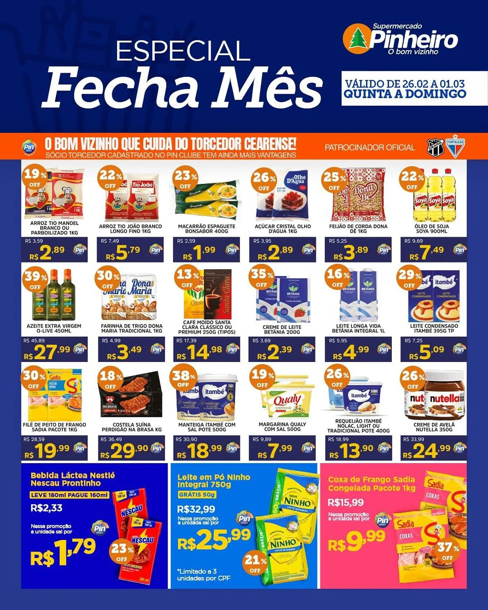 Encarte de Encarte Pinheiro Supermercado 26 de fevereiro até 1 de março 2026 - Pagina 2