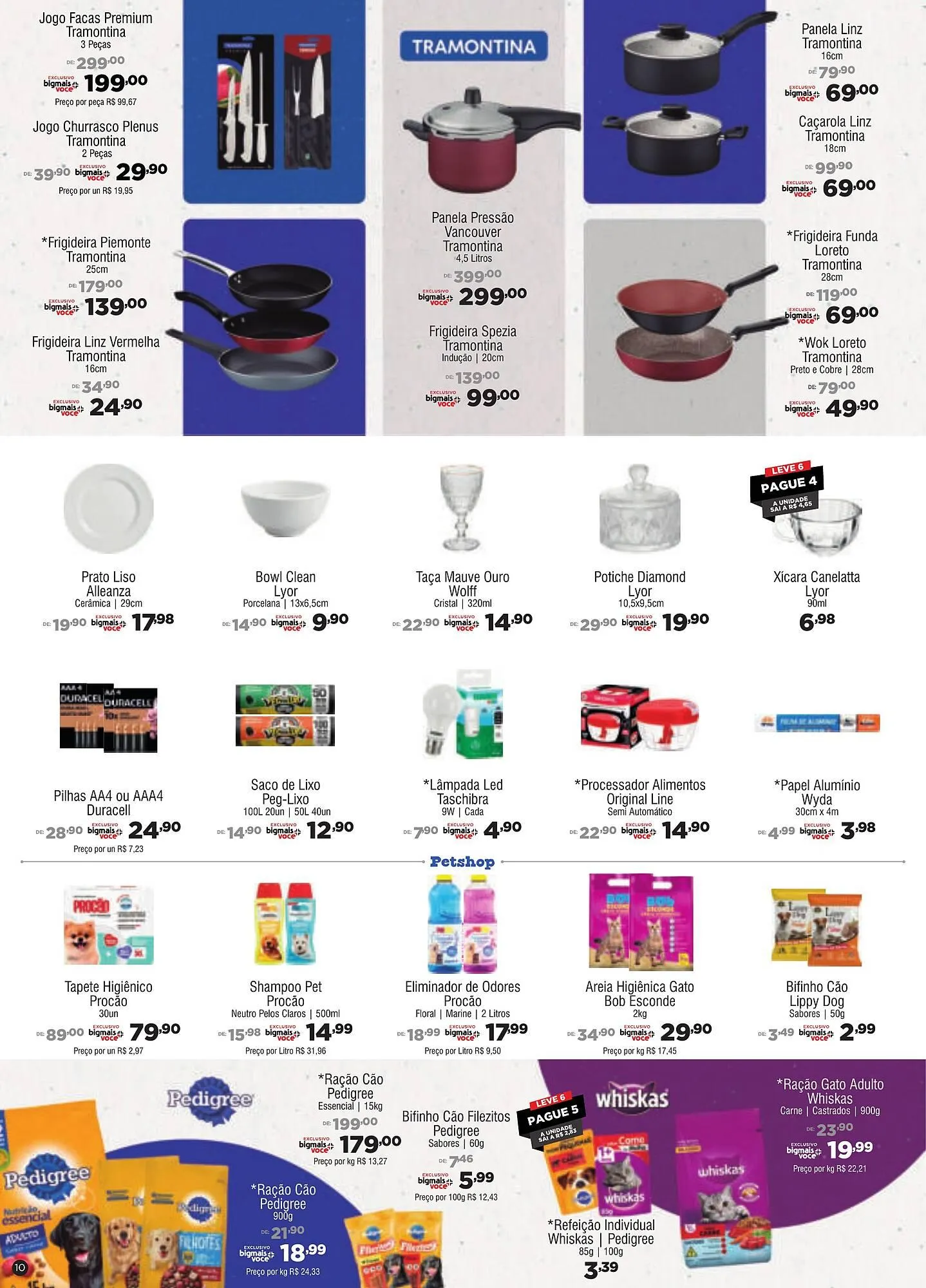 Encarte de Catálogo Big Mais Supermercados 7 de abril até 5 de maio 2026 - Pagina 10