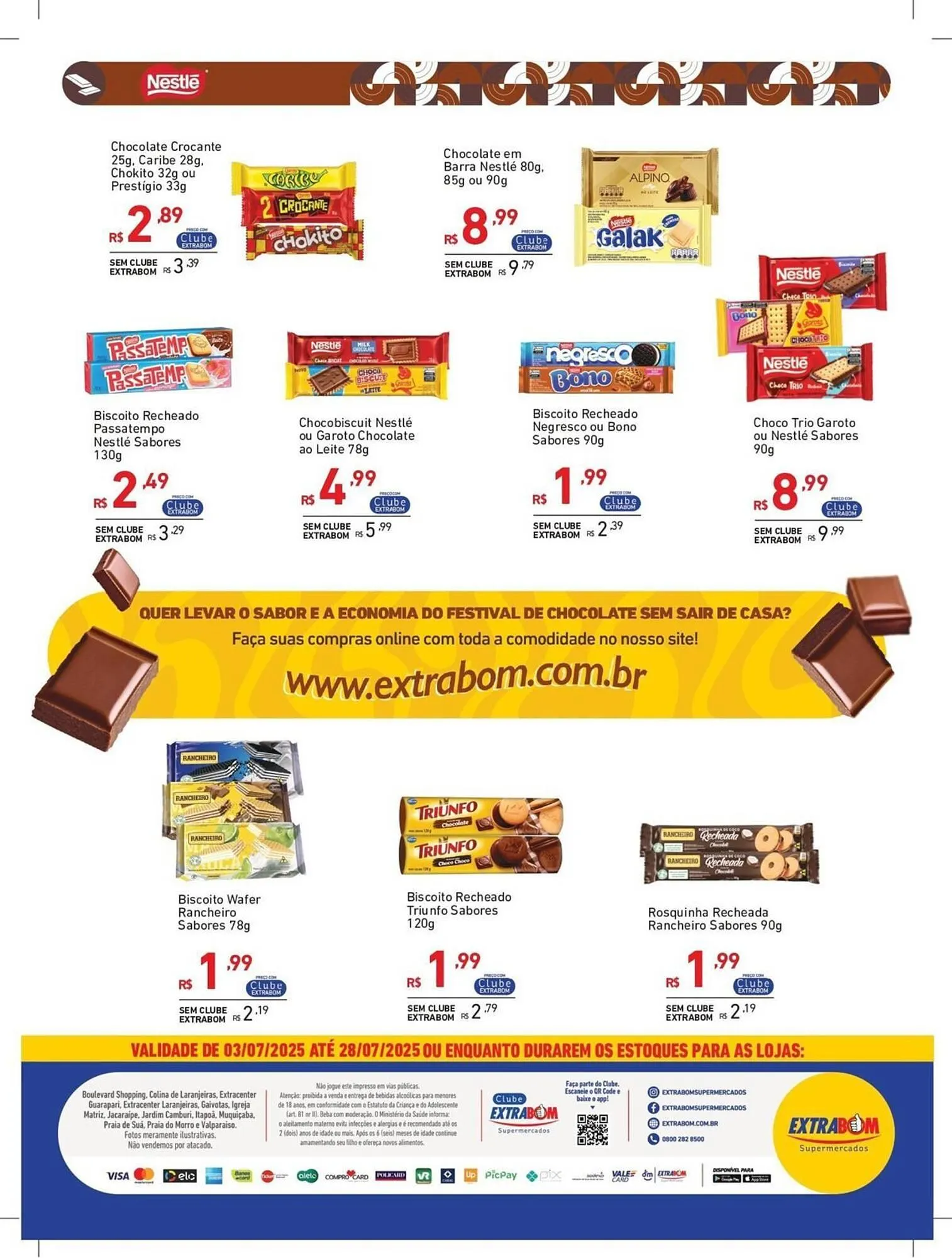 Encarte de Catálogo Extrabom Supermercados 16 de julho até 17 de agosto 2025 - Pagina 12
