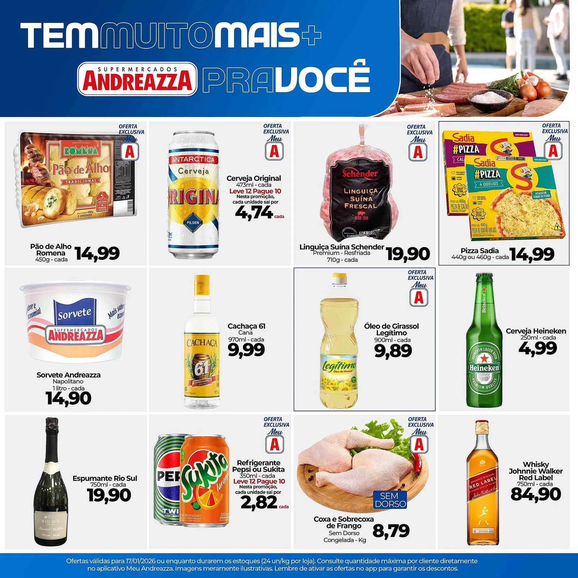 Encarte de Catálogo Supermercados Andreazza 17 de janeiro até 17 de janeiro 2026 - Pagina 2