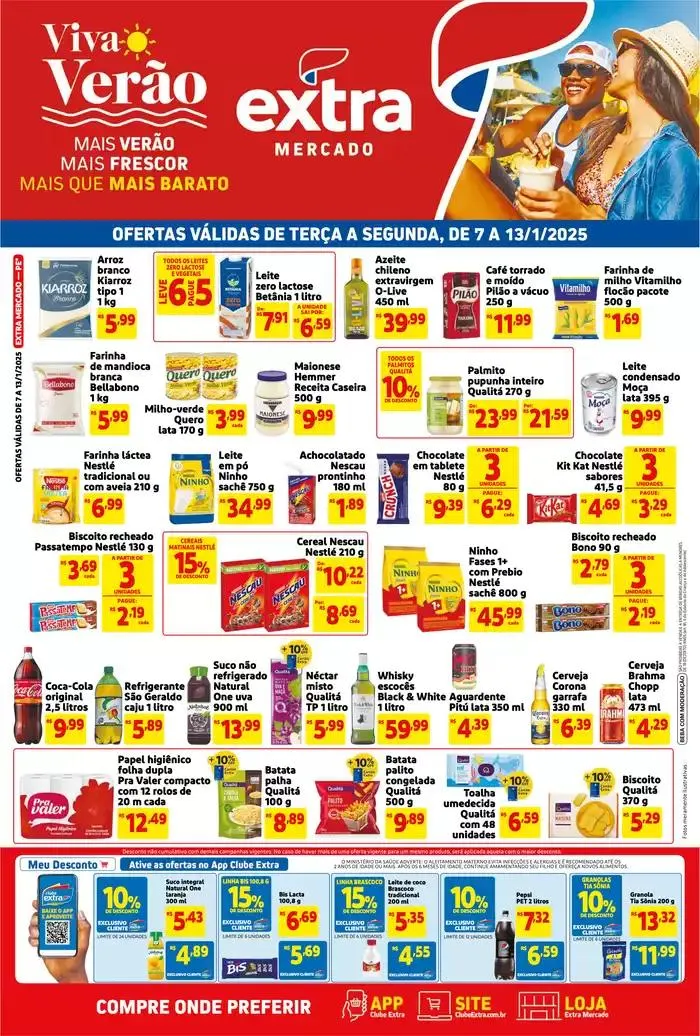 Encarte de Ofertas exclusivas 7 de janeiro até 13 de janeiro 2025 - Pagina 1