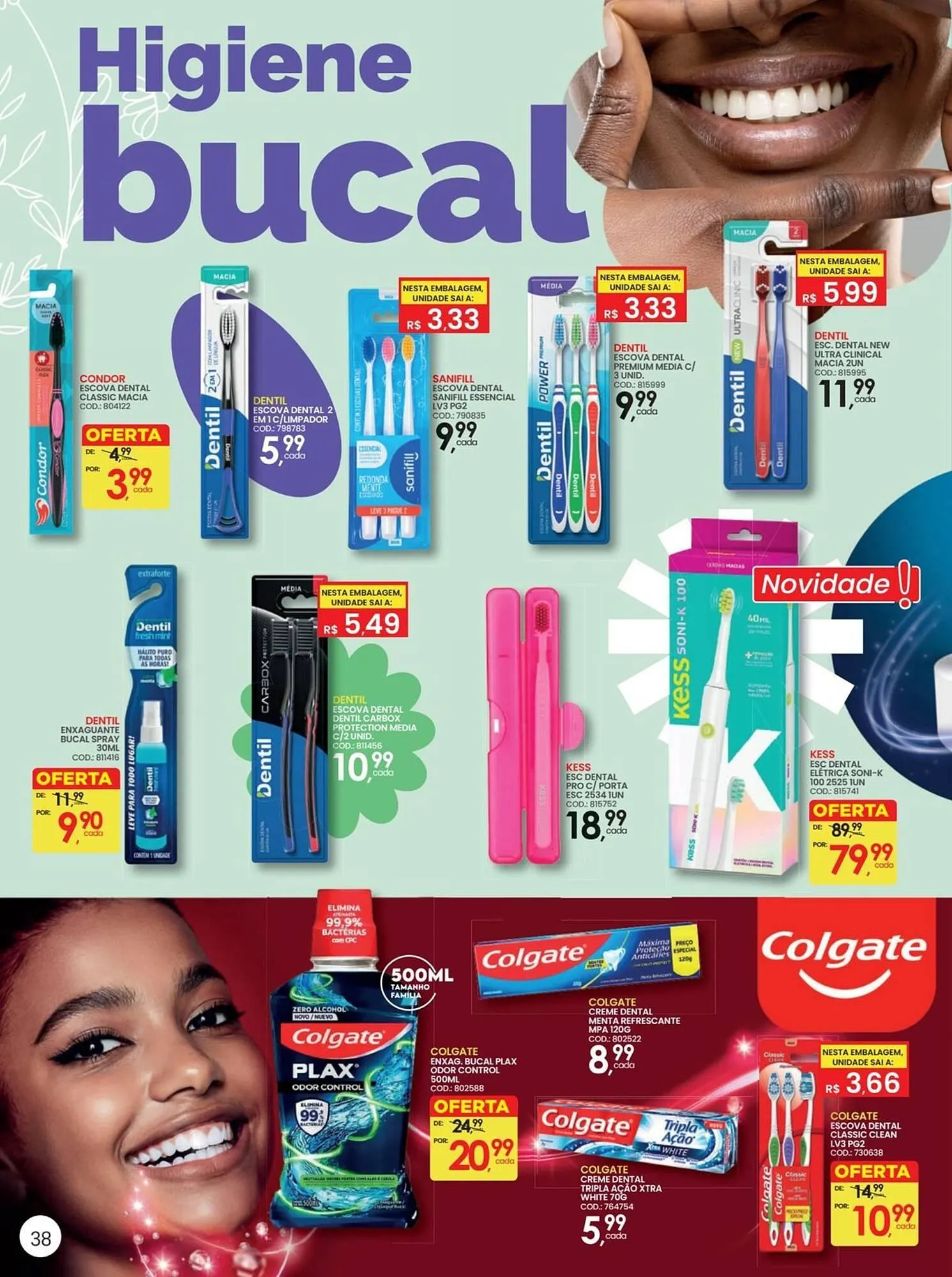 Encarte de Folheto Lojas Rede 5 de setembro até 30 de setembro 2025 - Pagina 38