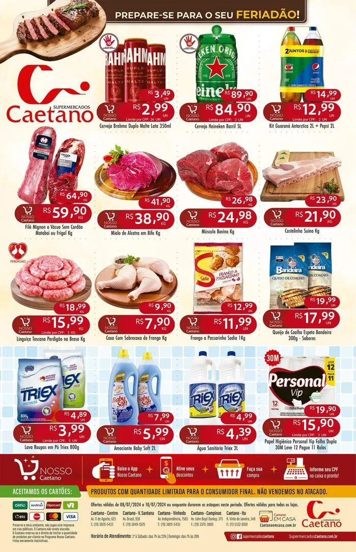 Encarte Supermercados Caetano - 1
