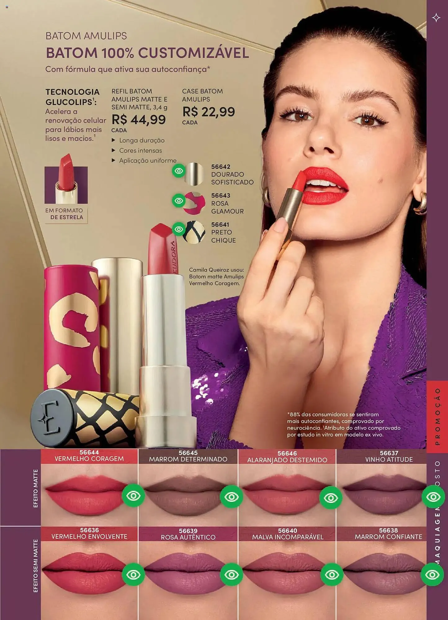 Encarte de Catálogo Eudora 19 de fevereiro até 19 de março 2026 - Pagina 49