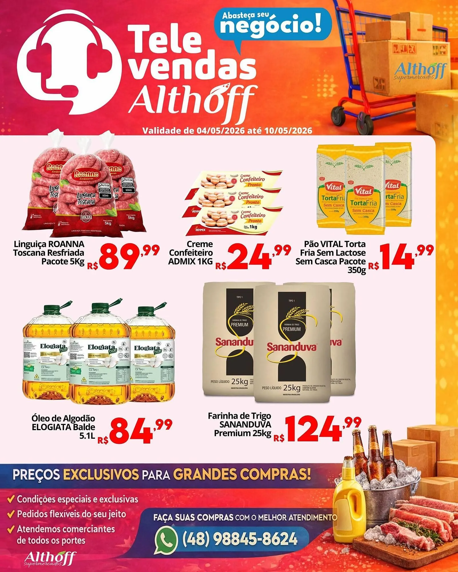 Encarte de Encarte Althoff Supermercados 4 de maio até 10 de maio 2026 - Pagina 4