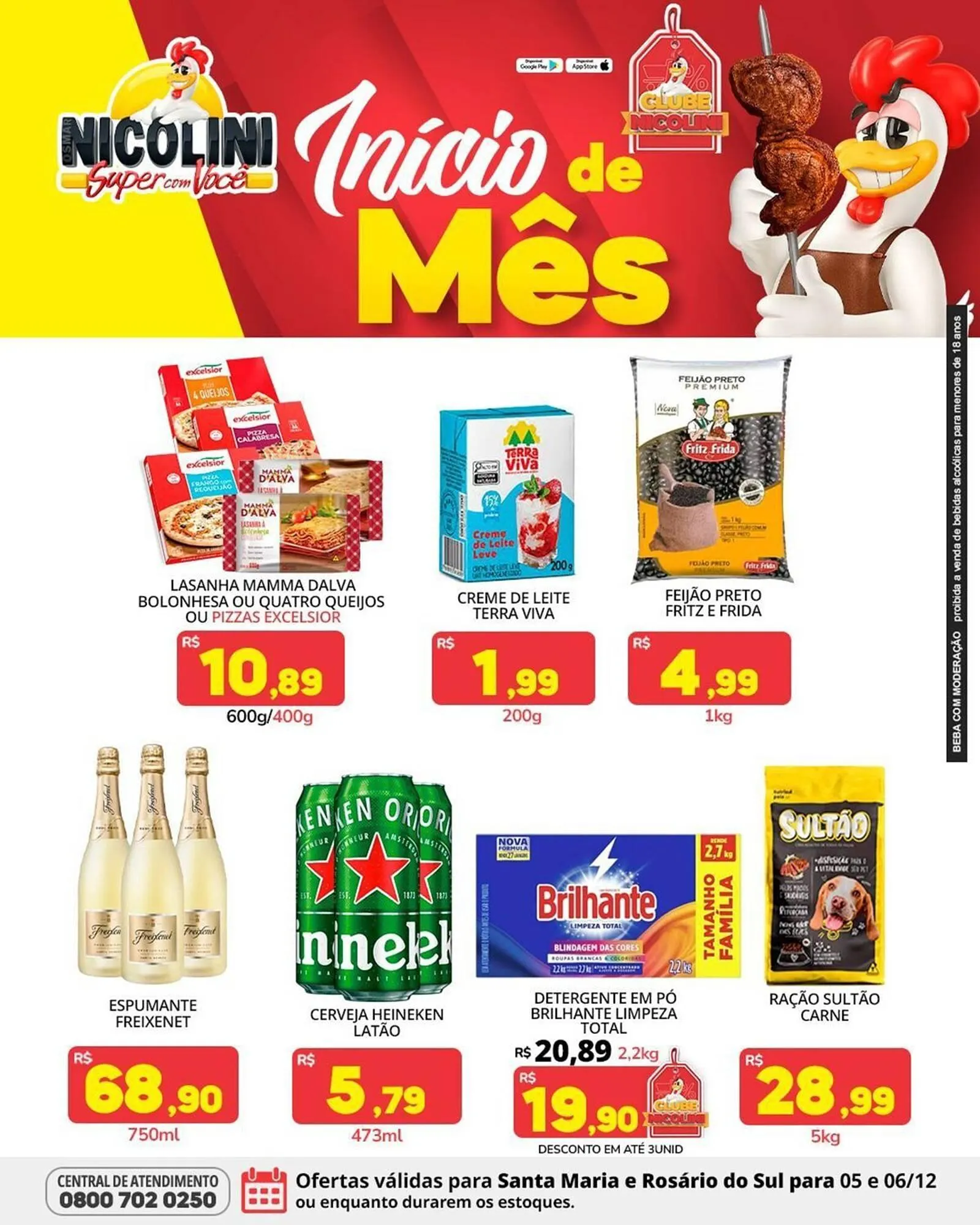 Encarte de Catálogo Super Nicolini 5 de dezembro até 7 de dezembro 2025 - Pagina 1