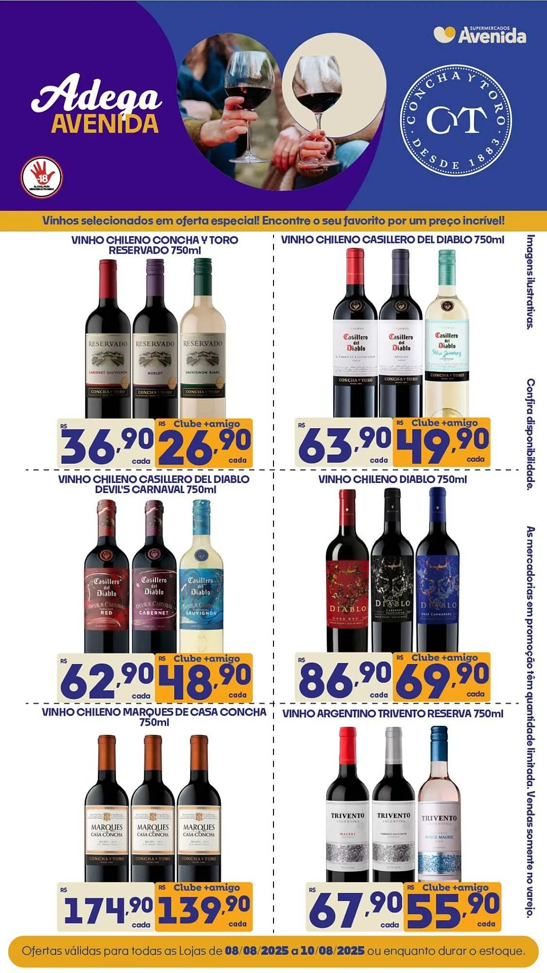 Encarte de Catálogo Supermercados Avenida 8 de agosto até 10 de agosto 2025 - Pagina 2