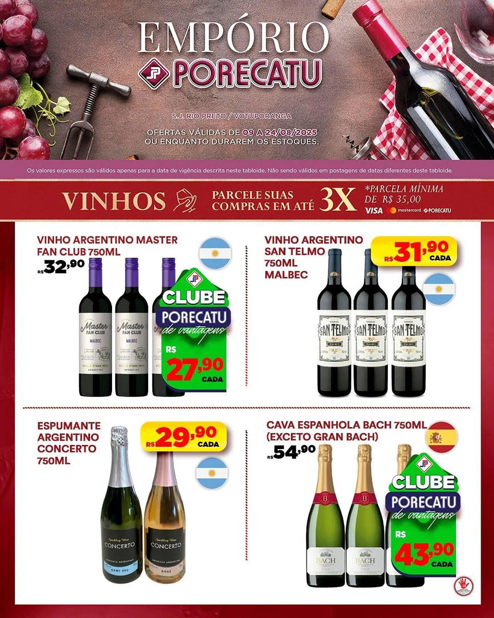 Encarte de Catálogo Supermercado Porecatu 11 de agosto até 24 de agosto 2025 - Pagina 5