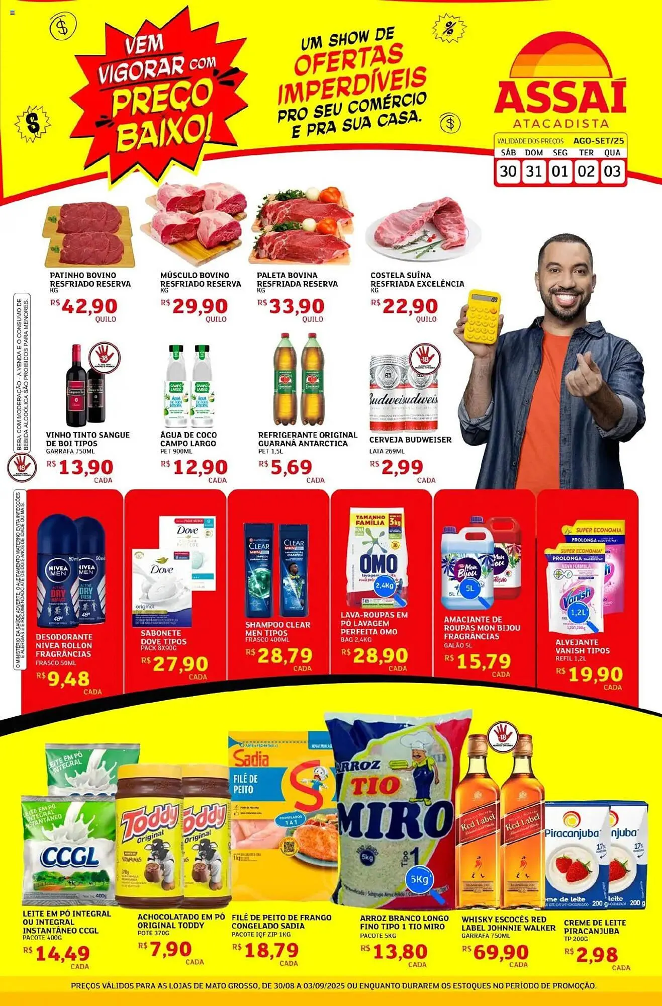 Encarte de Catálogo Assaí Atacadista 1 de setembro até 5 de setembro 2025 - Pagina 1