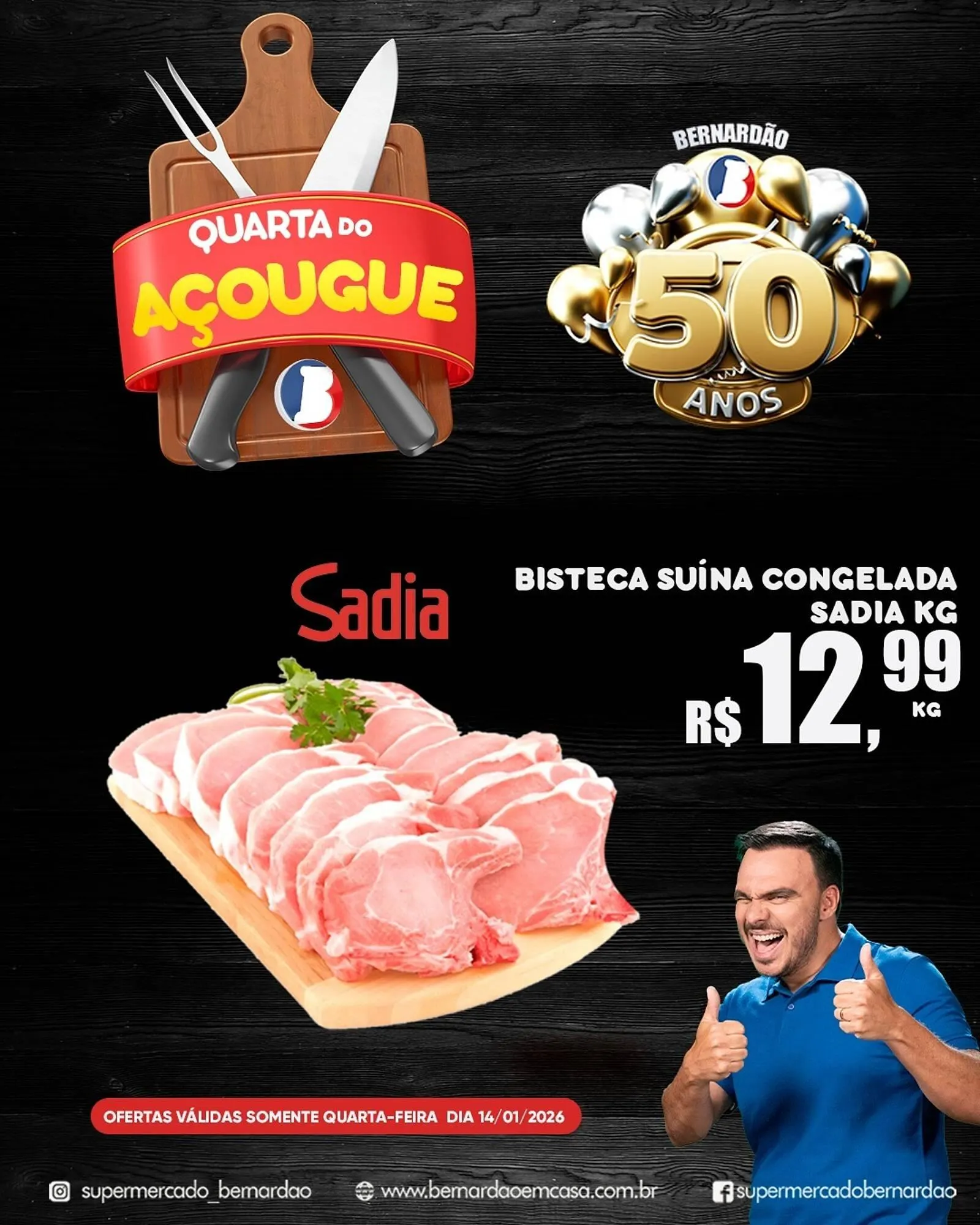 Encarte de Catálogo Supermercado Bernardão 14 de janeiro até 14 de janeiro 2026 - Pagina 3