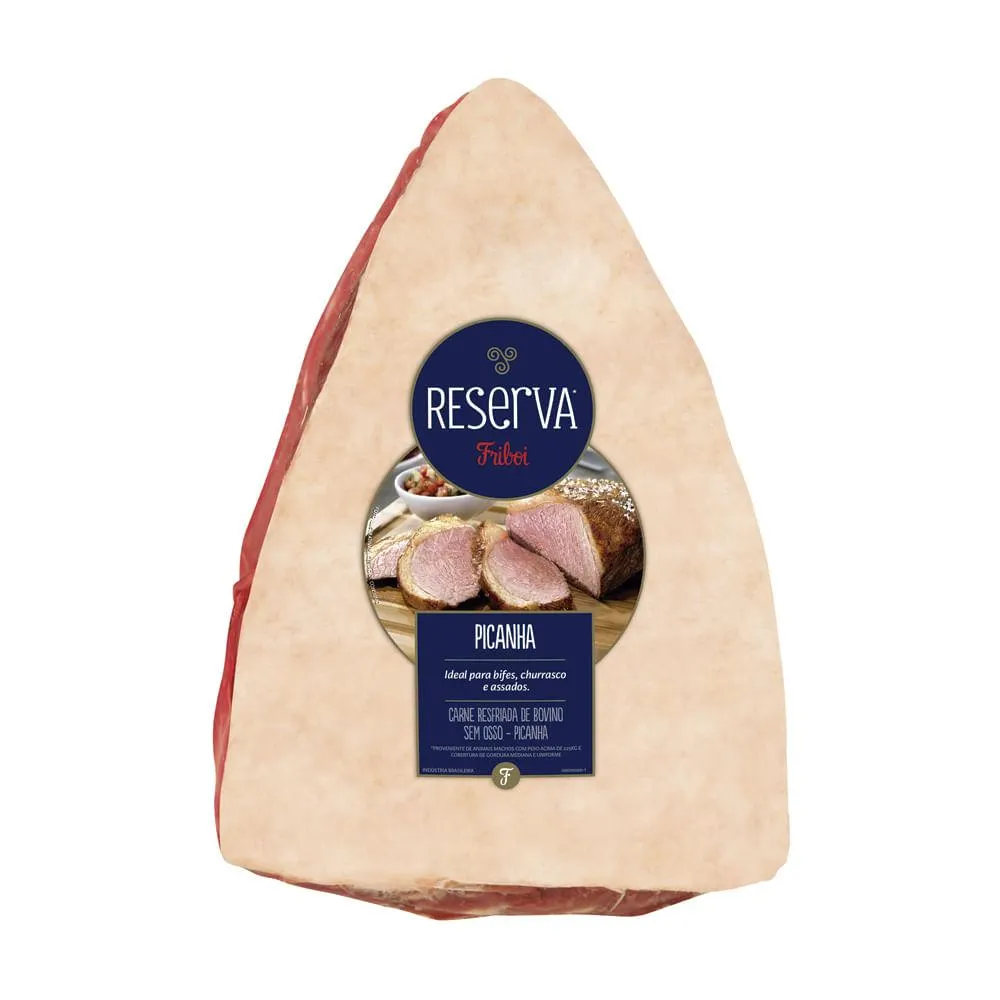 Carne Bovina Picanha 1,300kg Peça