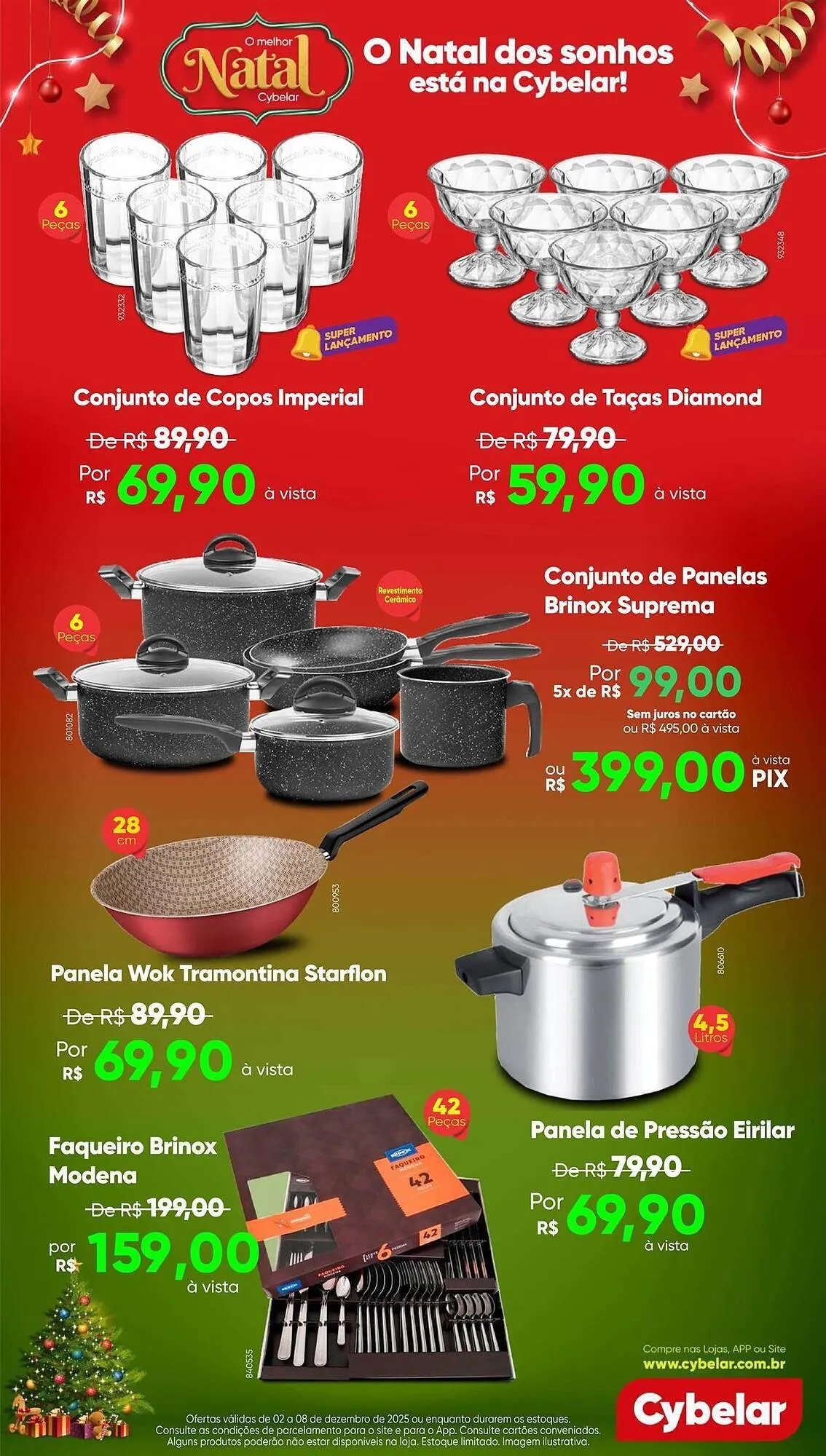 Encarte de Catálogo Cybelar 3 de dezembro até 8 de dezembro 2025 - Pagina 7