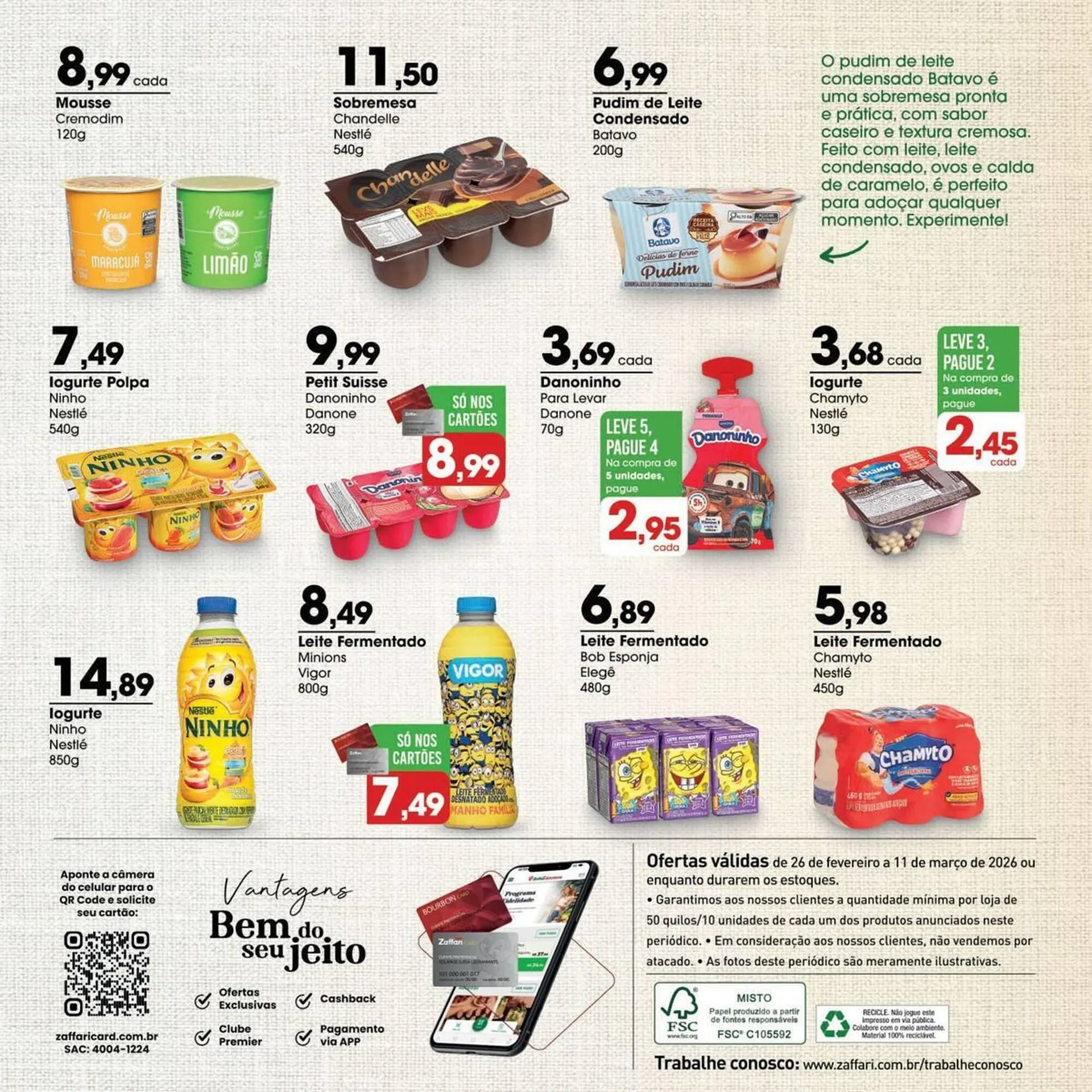 Encarte de Encarte Zaffari 26 de fevereiro até 11 de março 2026 - Pagina 6