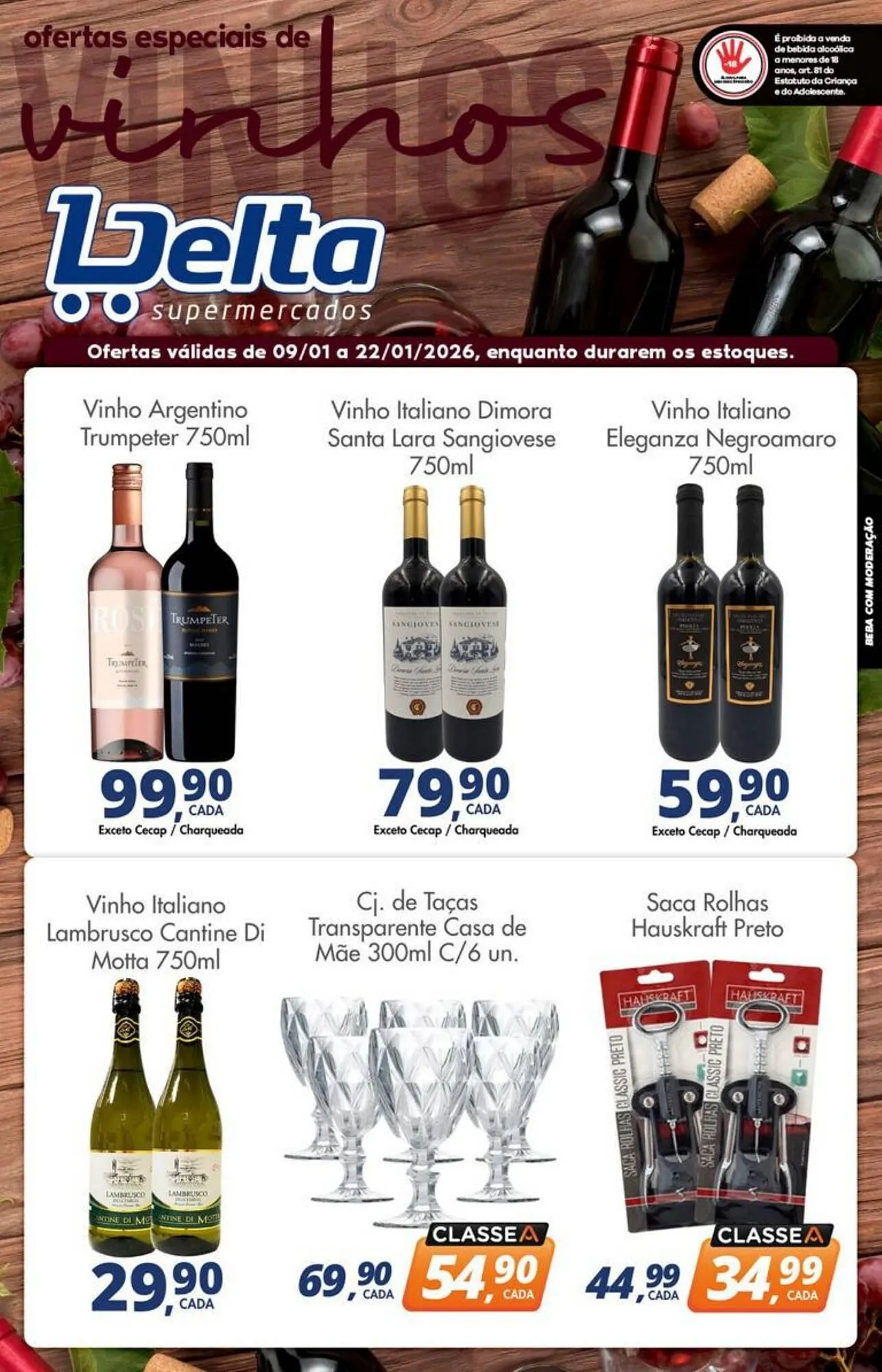 Encarte de Catálogo Delta Supermercados 9 de janeiro até 22 de janeiro 2026 - Pagina 2