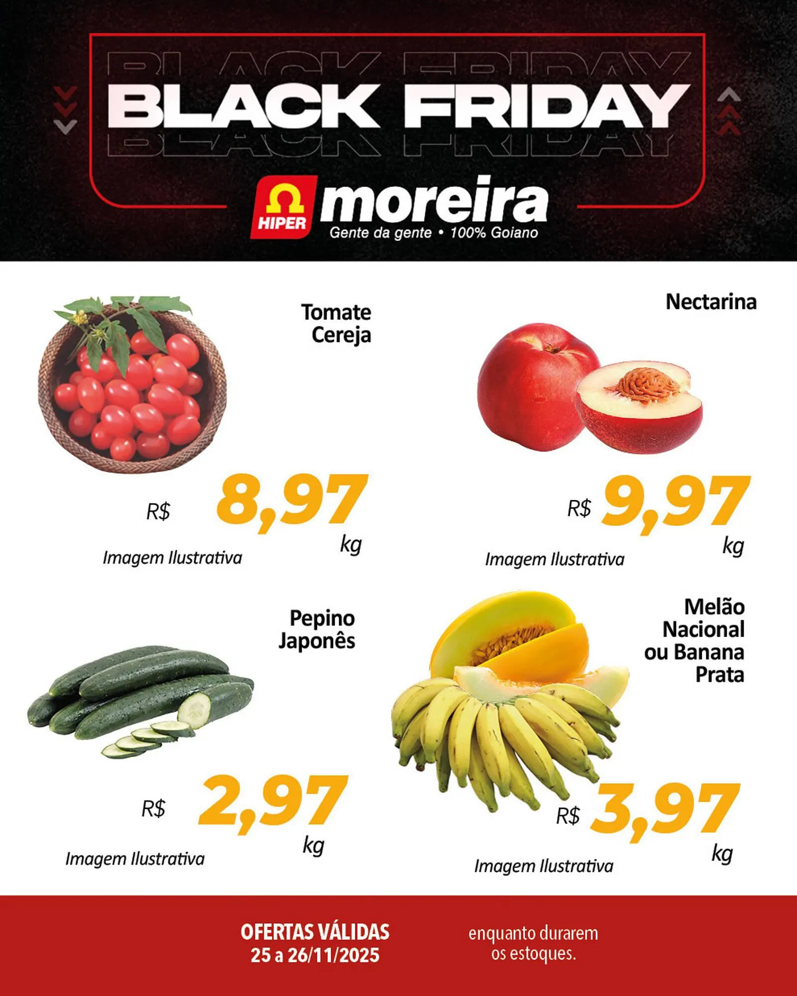 Encarte de Catálogo Hiper Moreira 25 de novembro até 26 de novembro 2025 - Pagina 1
