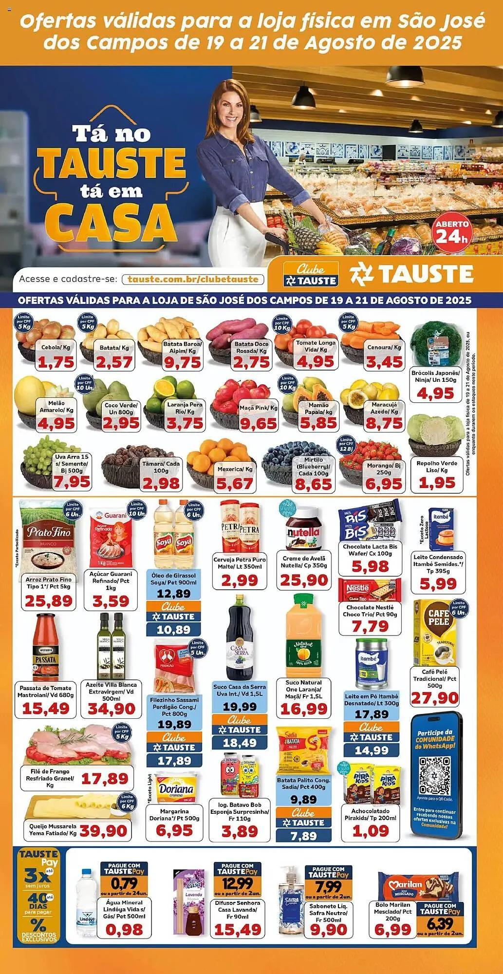Encarte de Catálogo Supermercados Tauste 19 de agosto até 22 de agosto 2025 - Pagina 2