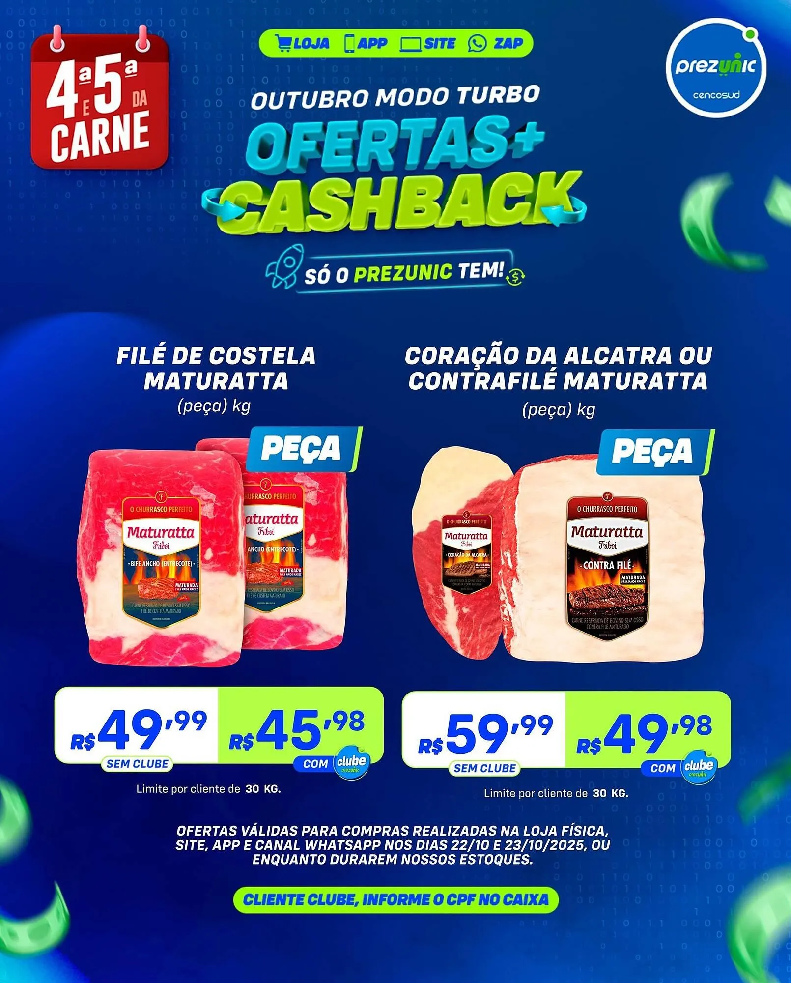 Encarte de Encarte Prezunic 22 de outubro até 23 de outubro 2025 - Pagina 2