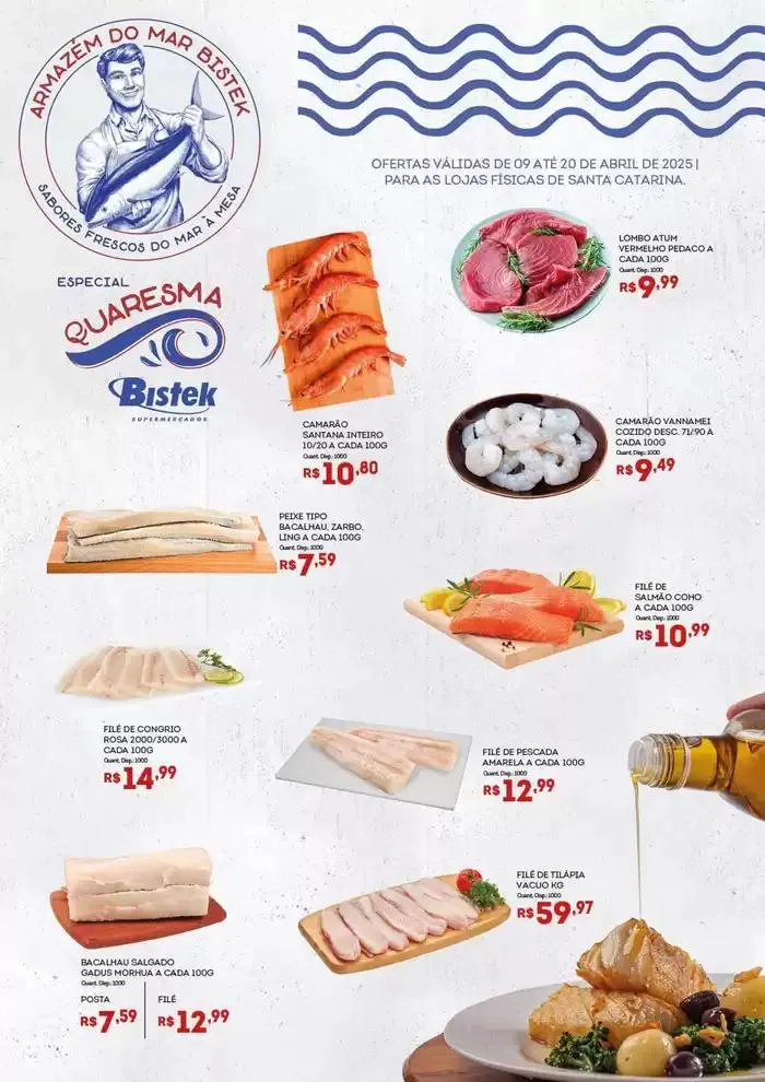 Encarte de Ótima oferta para todos os clientes 9 de abril até 20 de abril 2025 - Pagina 1