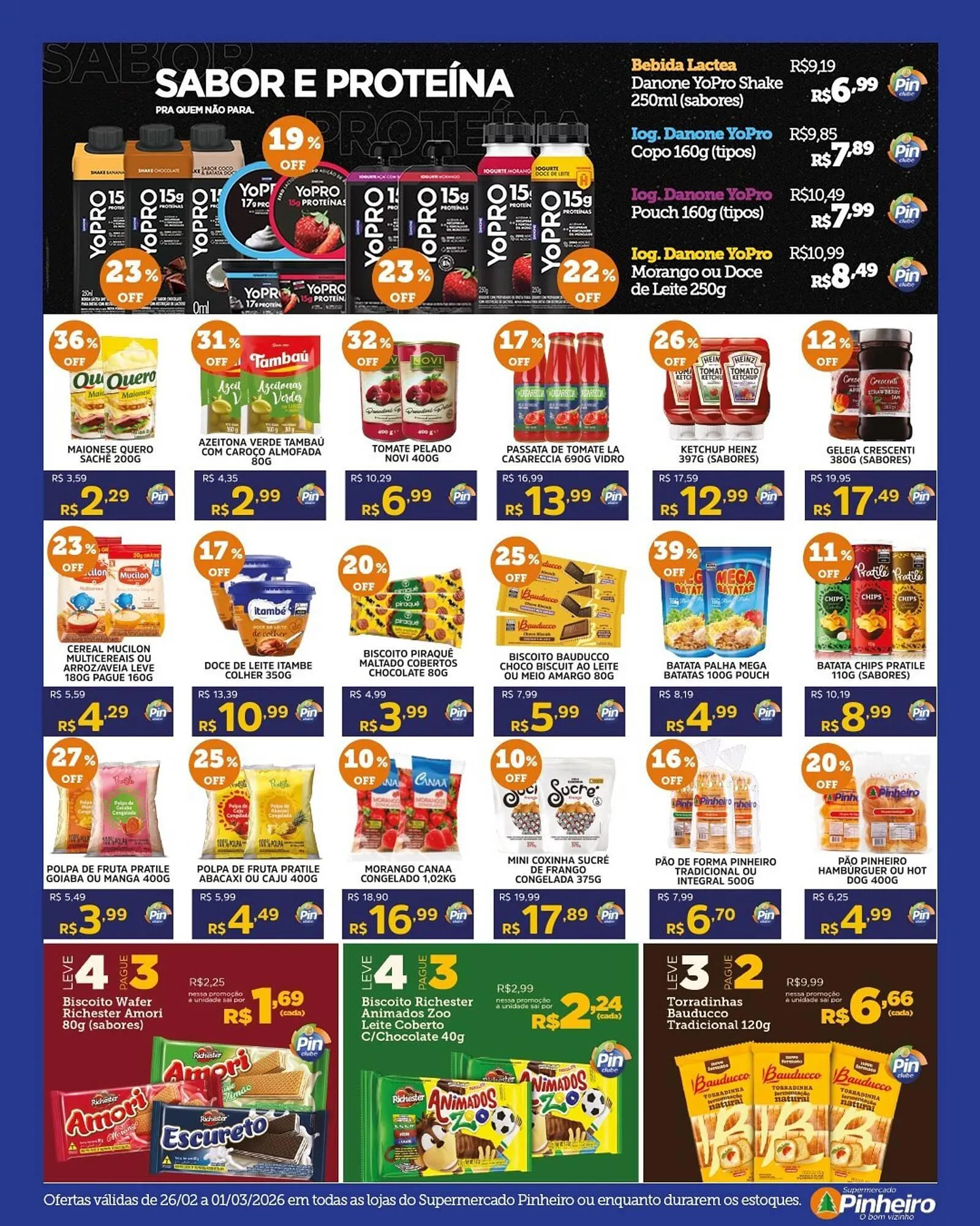 Encarte de Encarte Pinheiro Supermercado 26 de fevereiro até 1 de março 2026 - Pagina 4
