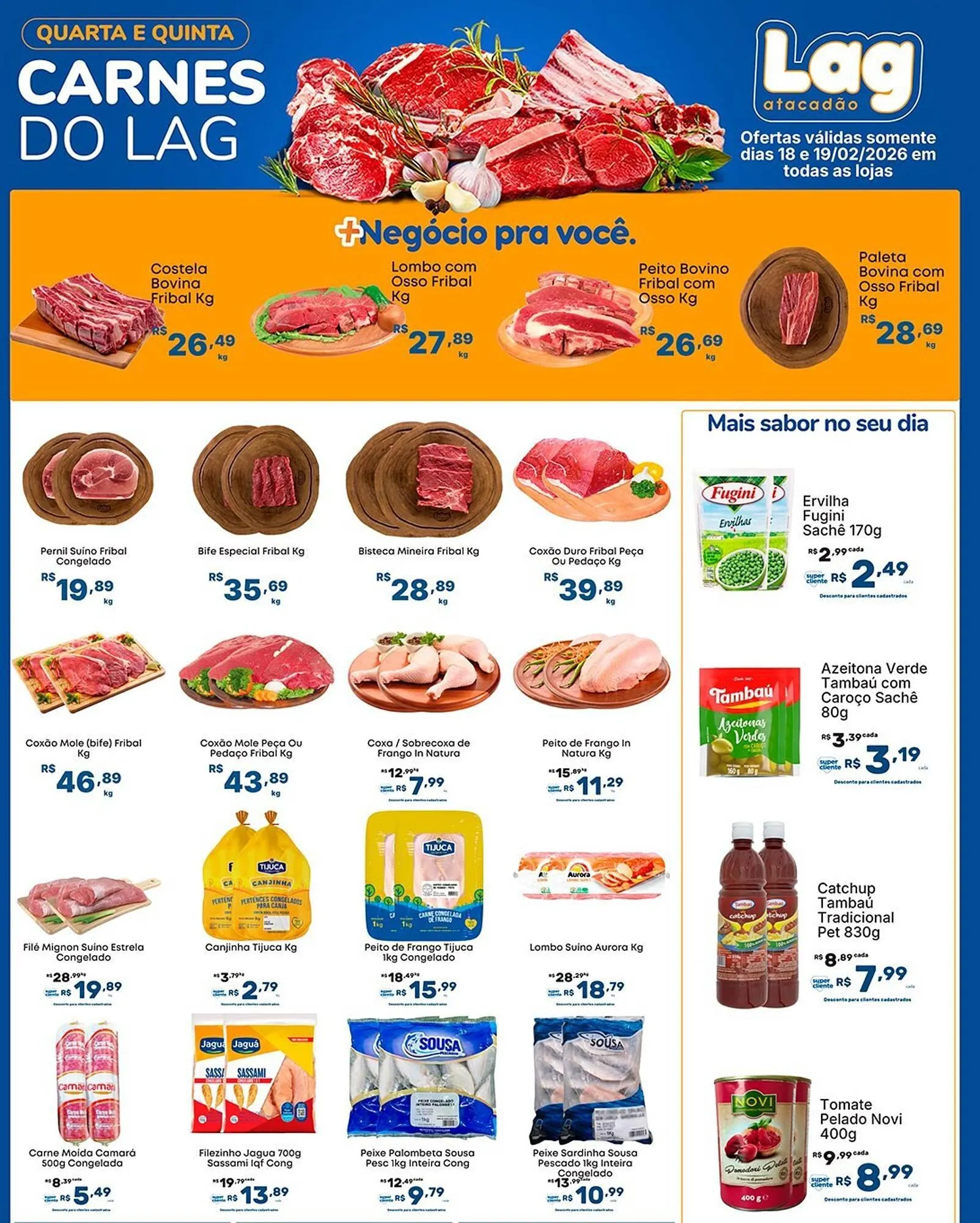 Encarte de Encarte Super Lagoa 18 de fevereiro até 19 de fevereiro 2026 - Pagina 2