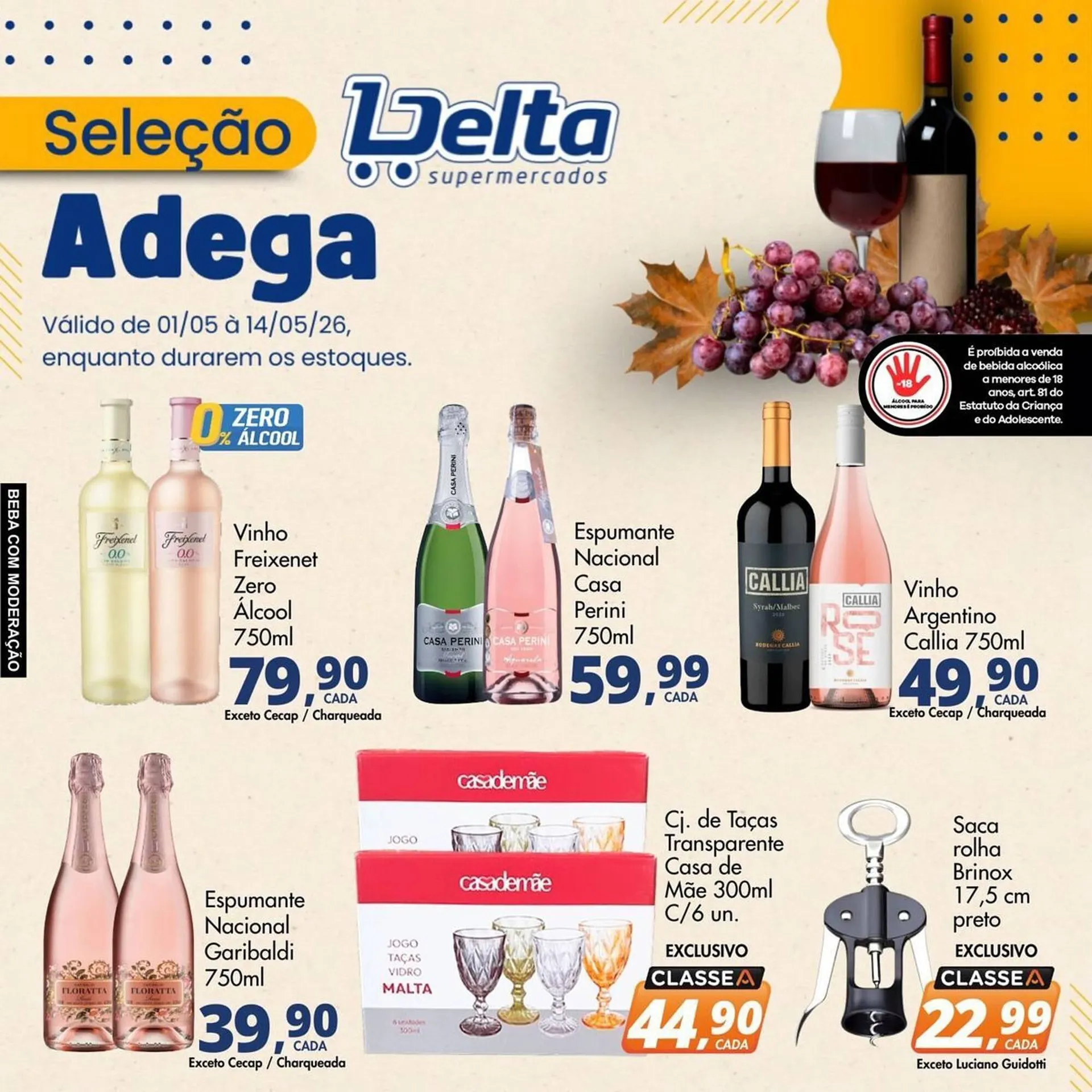 Encarte de Catálogo Delta Supermercados 1 de maio até 14 de maio 2026 - Pagina 2