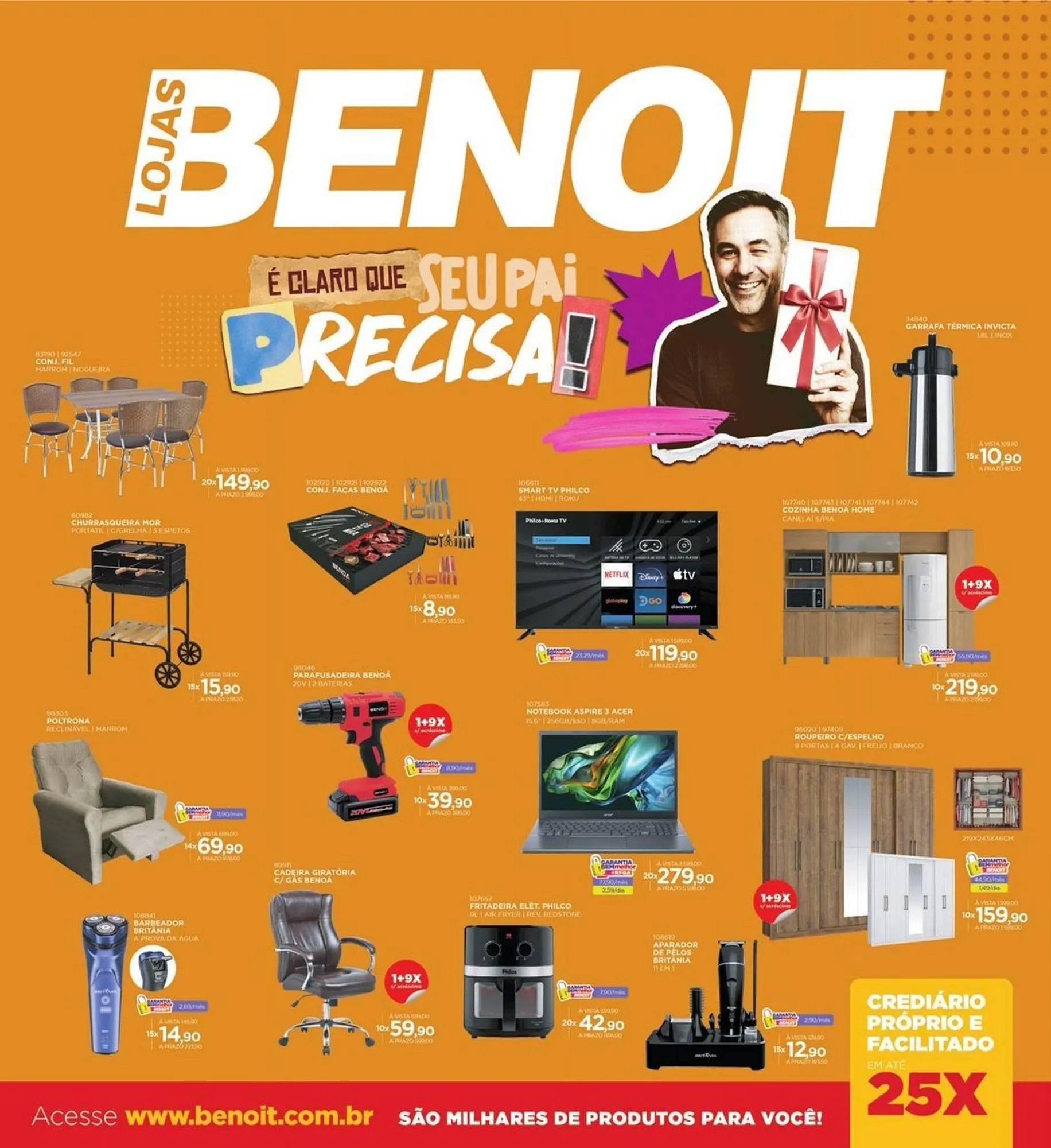 Encarte de Catálogo Benoit 4 de agosto até 1 de setembro 2025 - Pagina 1
