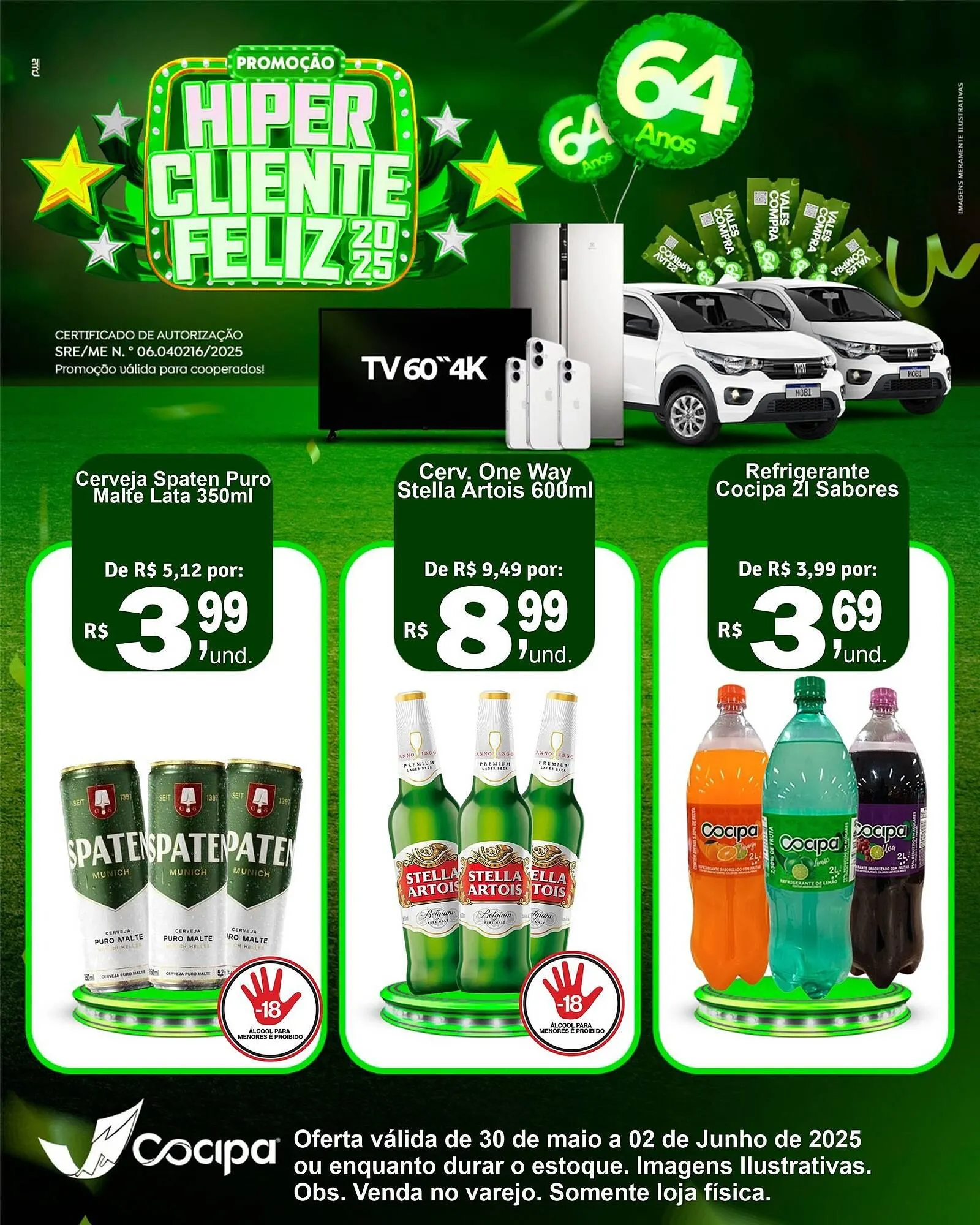 Encarte de Catálogo Cocipa 30 de maio até 2 de junho 2025 - Pagina 1