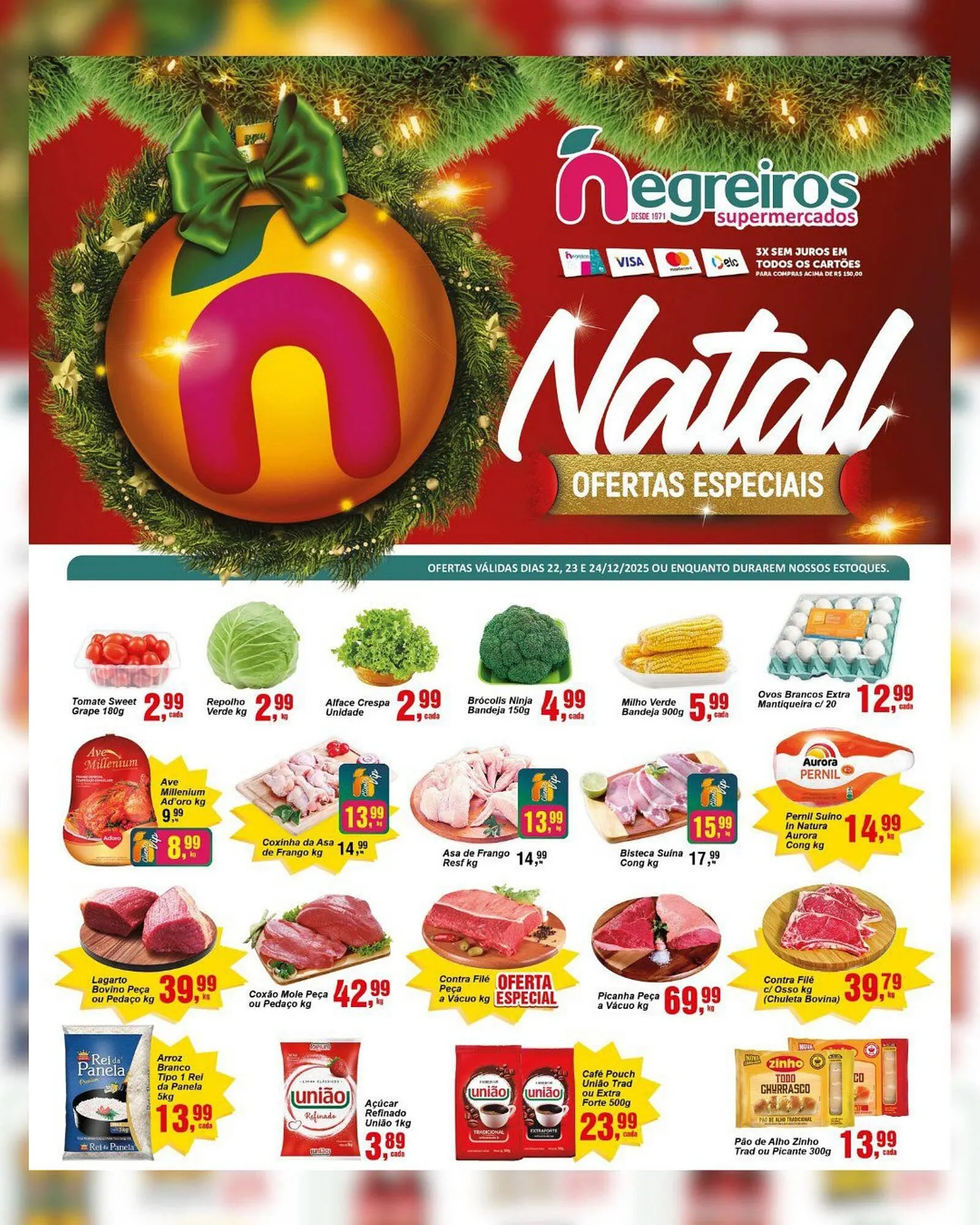 Encarte de Folheto Negreiros 22 de dezembro até 24 de dezembro 2025 - Pagina 2