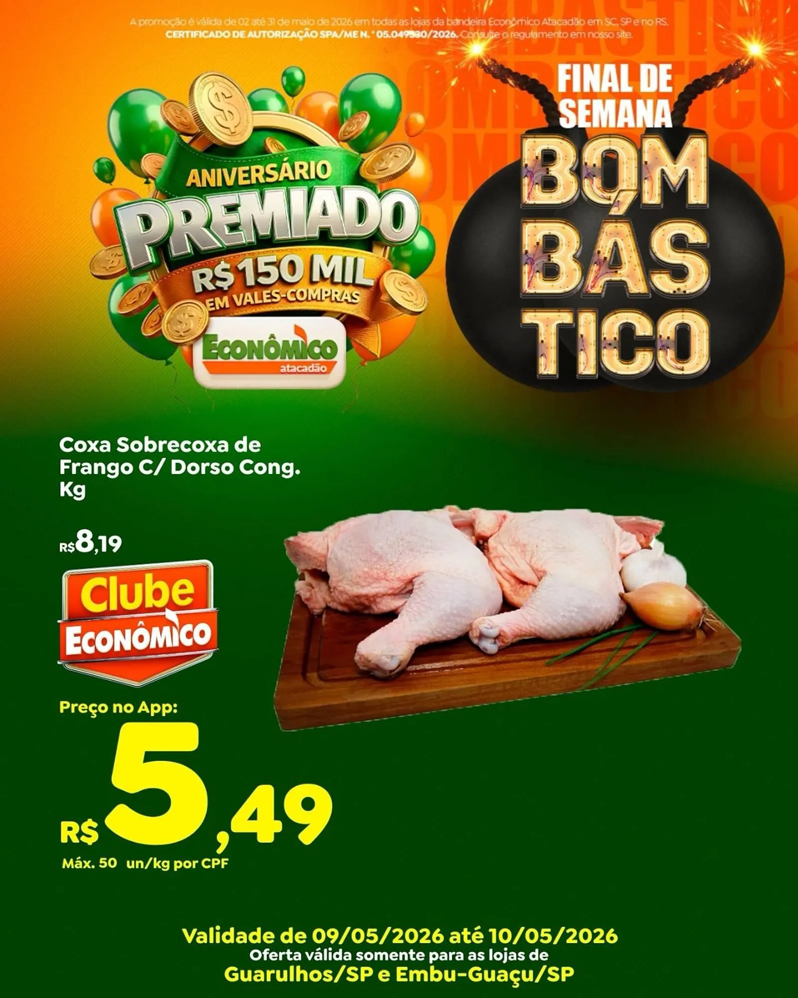 Encarte de Catálogo Econômico Atacadão 9 de maio até 10 de maio 2026 - Pagina 7