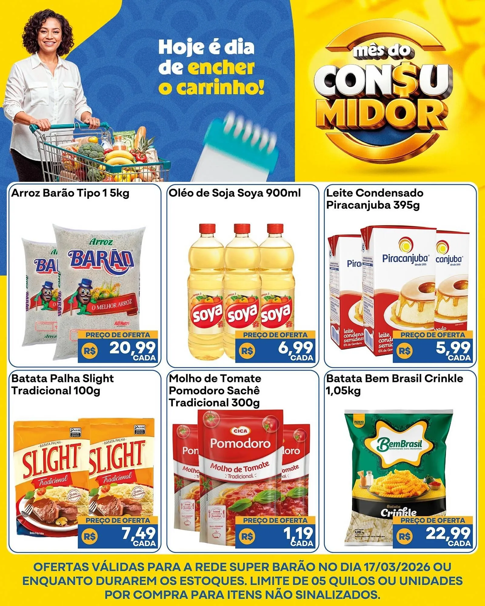 Encarte de Catálogo Super Barão 17 de março até 17 de março 2026 - Pagina 1