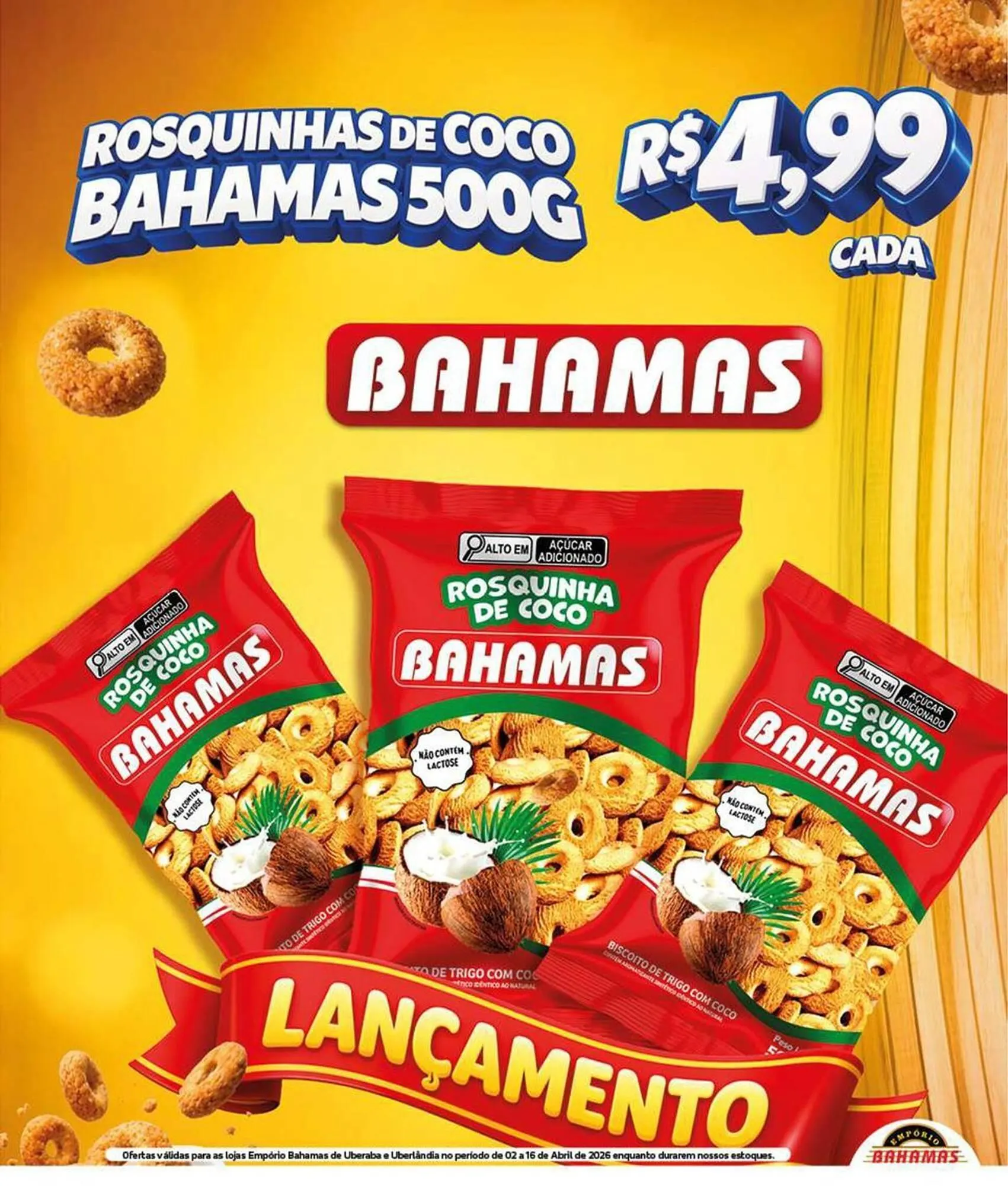 Encarte de Catálogo Empório Bahamas 2 de abril até 16 de abril 2026 - Pagina 7