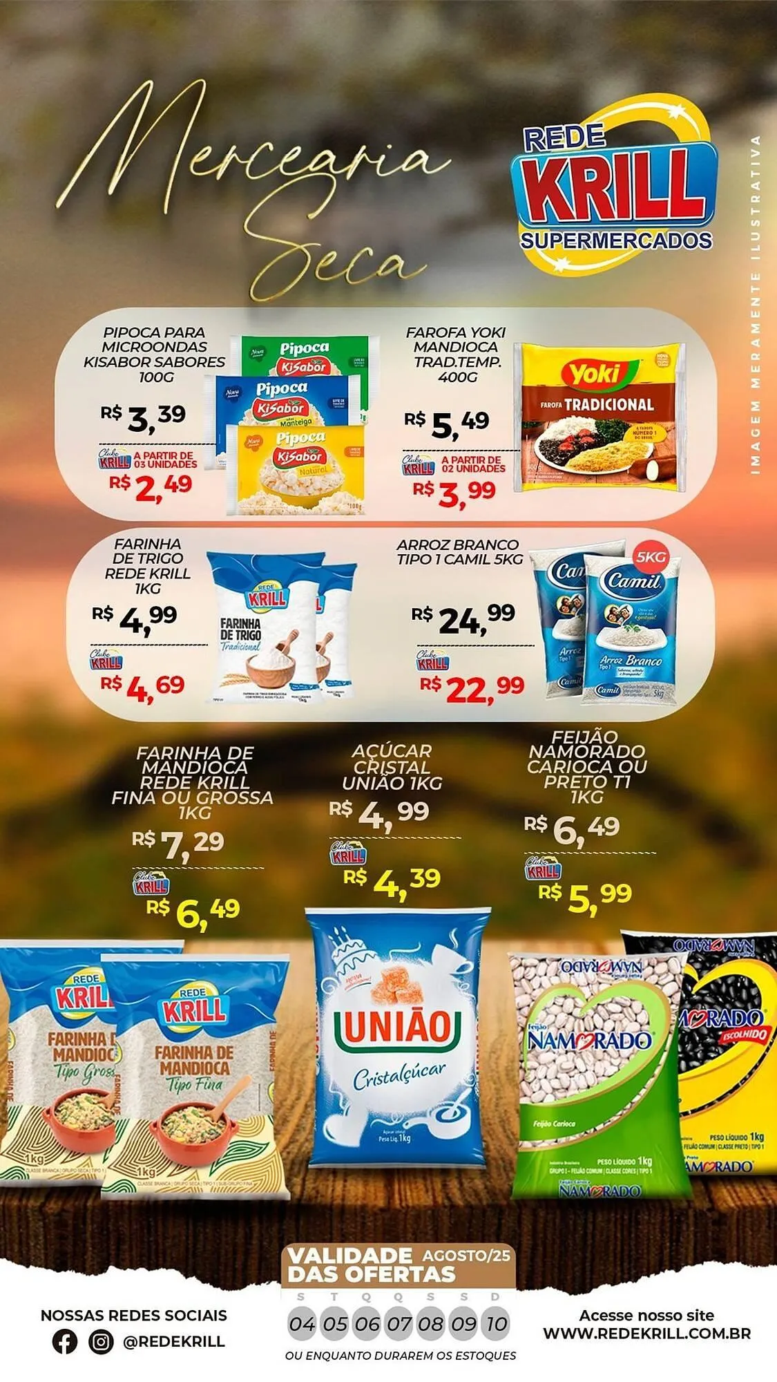 Encarte de Catálogo Rede Krill 4 de agosto até 10 de agosto 2025 - Pagina 6