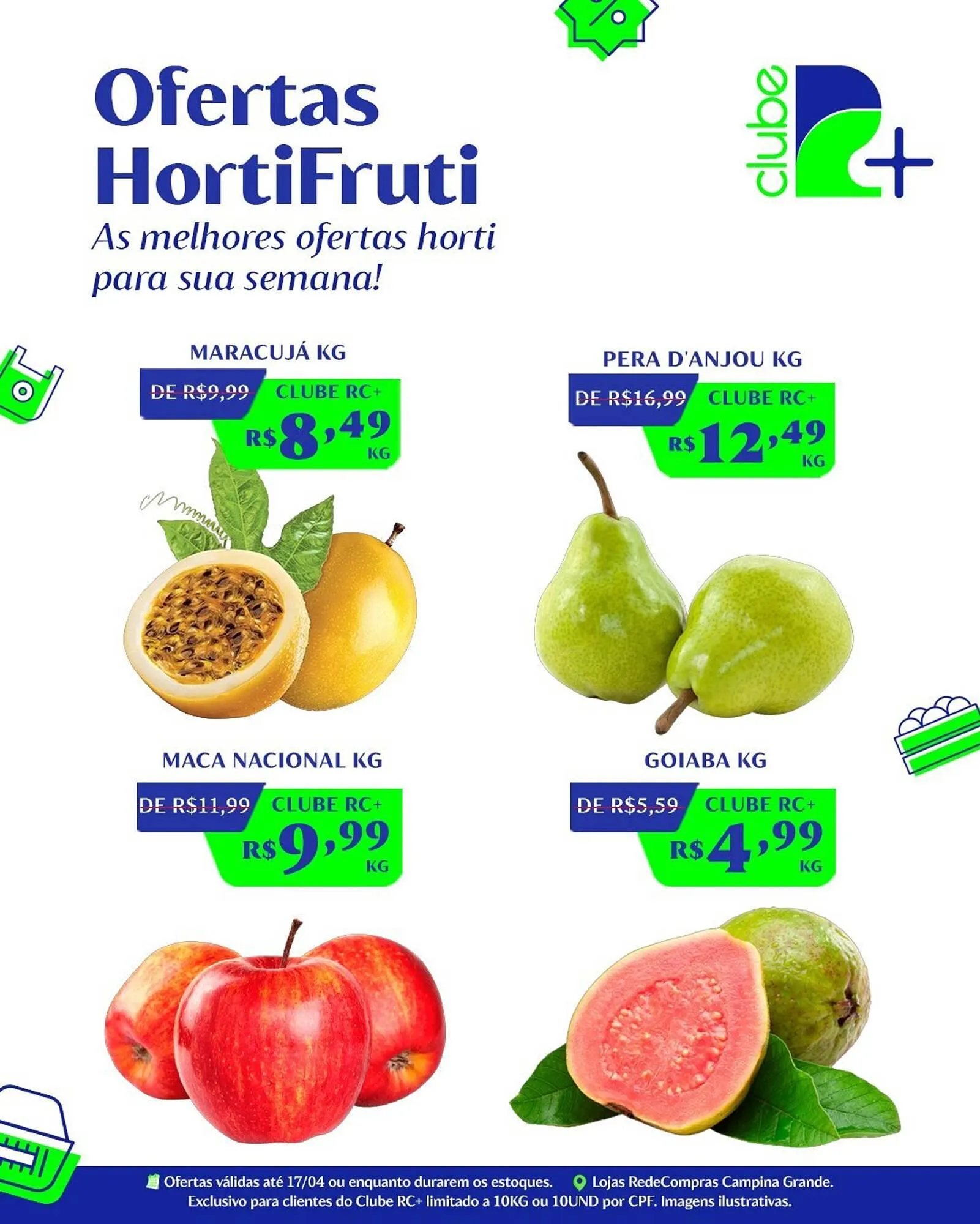 Encarte de Encarte Rede Compras 16 de abril até 17 de abril 2026 - Pagina 1