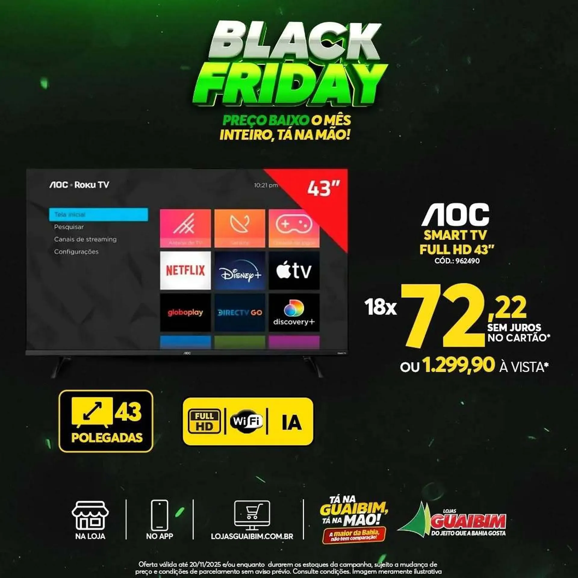 Encarte de Catálogo Lojas Guaibim 18 de novembro até 20 de novembro 2025 - Pagina 3