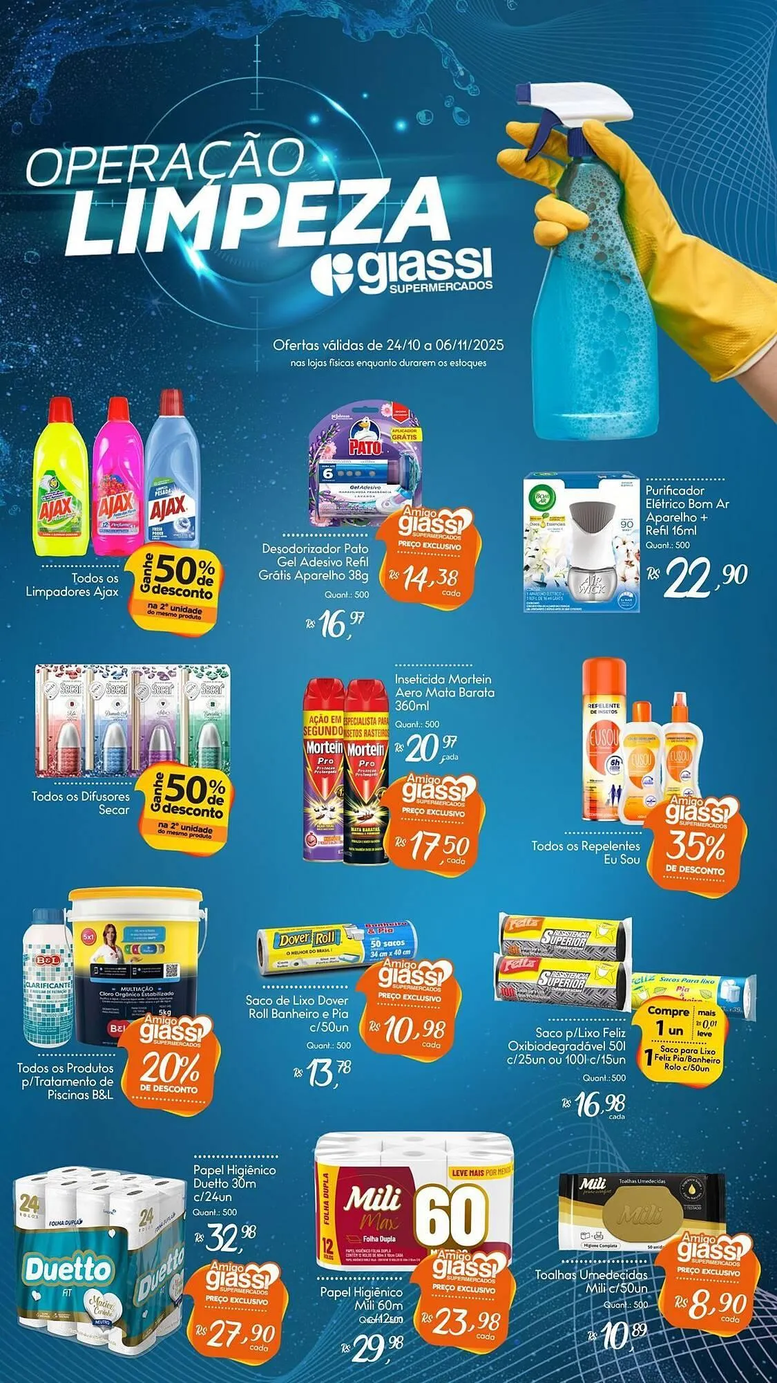Encarte de Encarte Giassi Supermercados 24 de outubro até 6 de novembro 2025 - Pagina 3