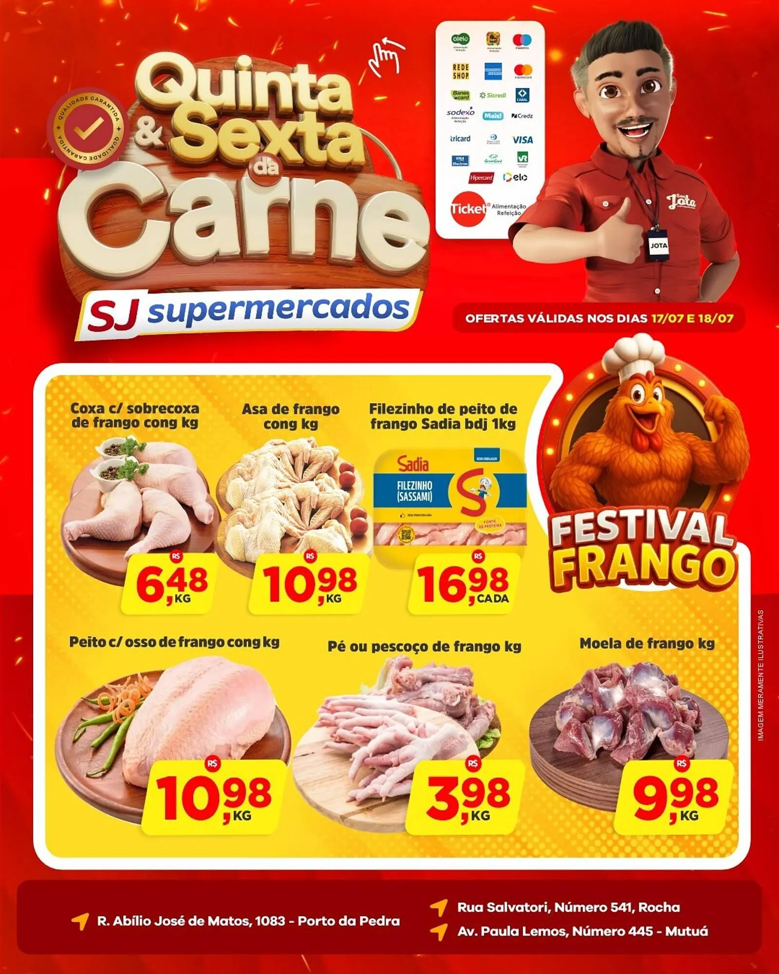 Encarte de Catálogo Sj Supermercados 17 de julho até 18 de julho 2025 - Pagina 3