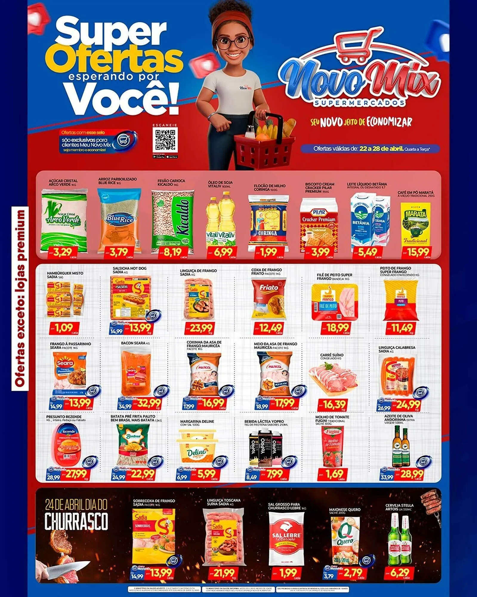 Encarte de Encarte Novo Mix 22 de abril até 28 de abril 2026 - Pagina 2