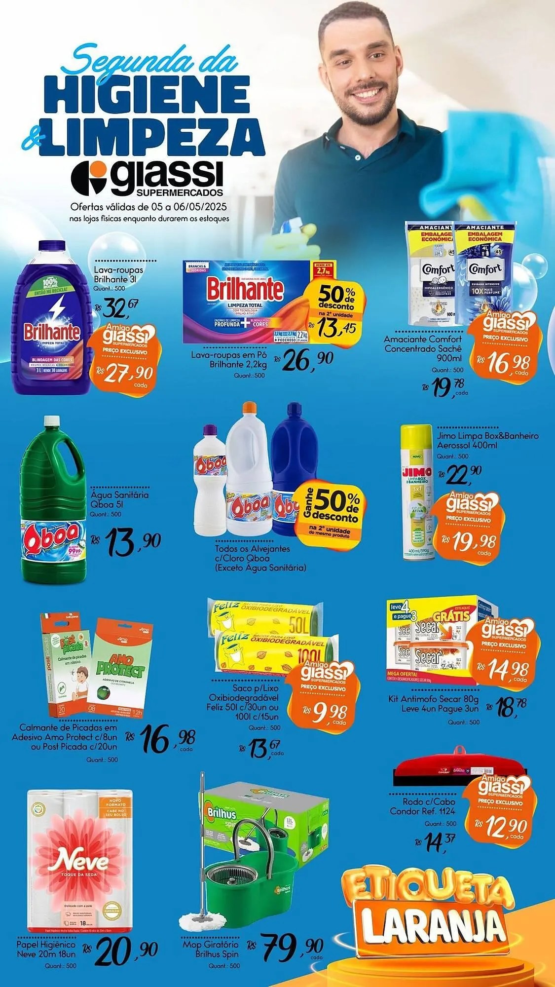 Encarte de Catálogo Giassi Supermercados 5 de maio até 6 de maio 2025 - Pagina 2