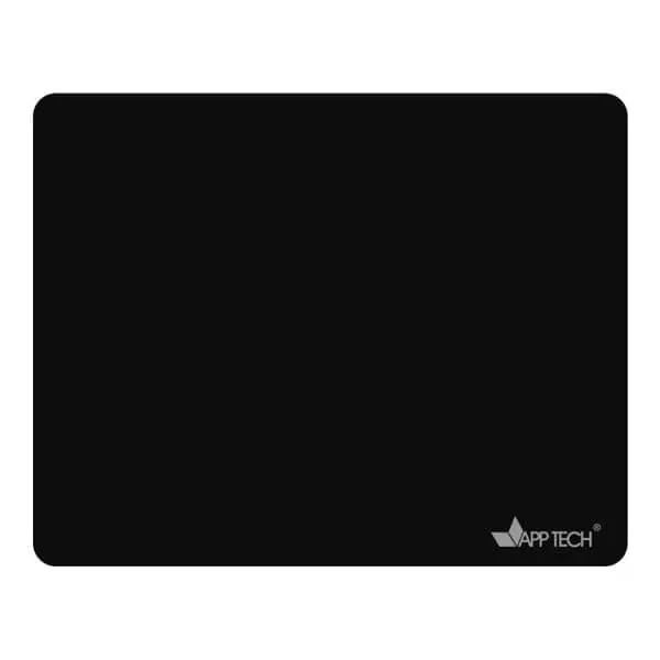 Mouse pad em pvc 18x22cm preto APP-TECH PT 1 UN