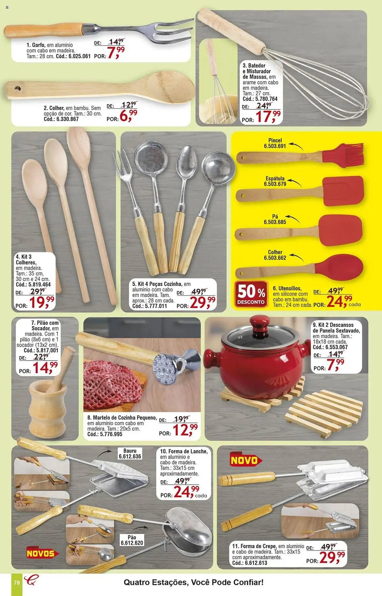 Encarte de Catálogo Quatro Estações 1 de fevereiro até 30 de abril 2025 - Pagina 74