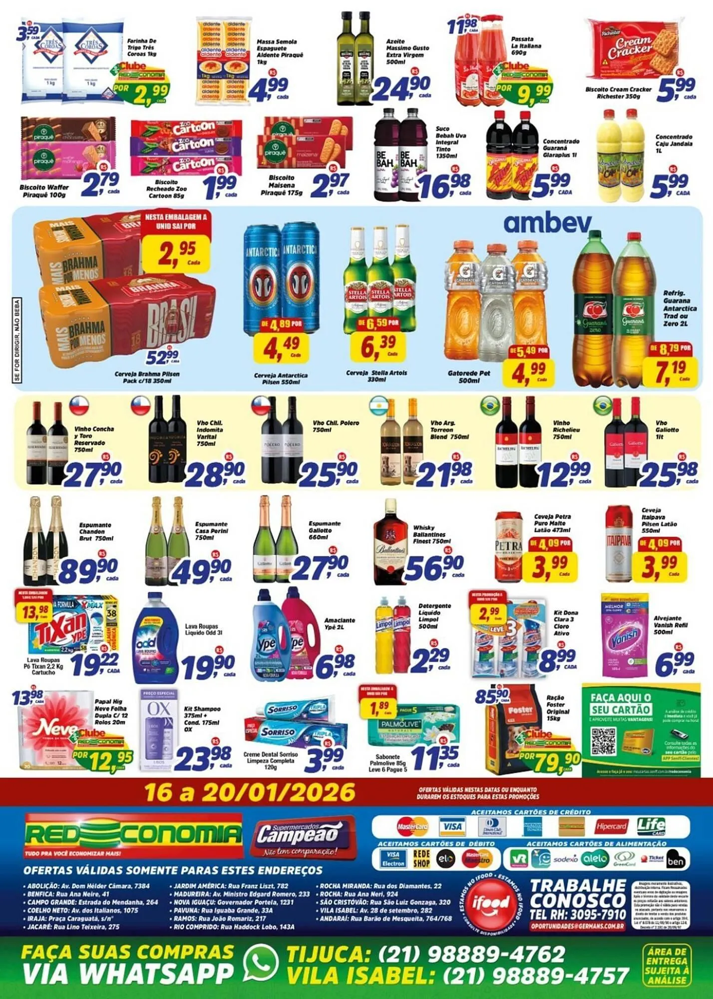 Encarte de Encarte Supermercados Campeão 16 de janeiro até 20 de janeiro 2026 - Pagina 2