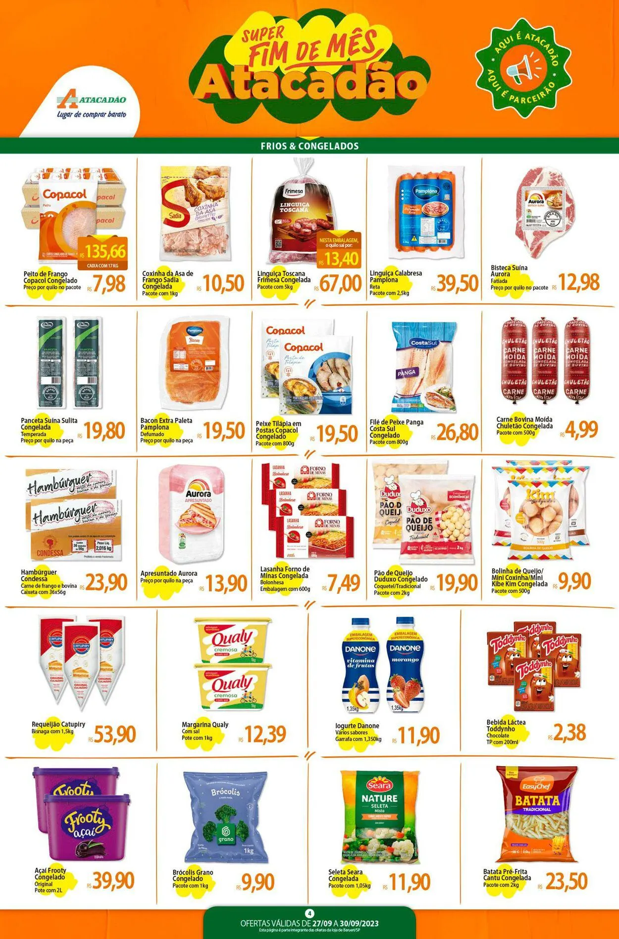 Encarte de Atacadão - SP - Barueri 27 de setembro até 30 de setembro 2023 - Pagina 4