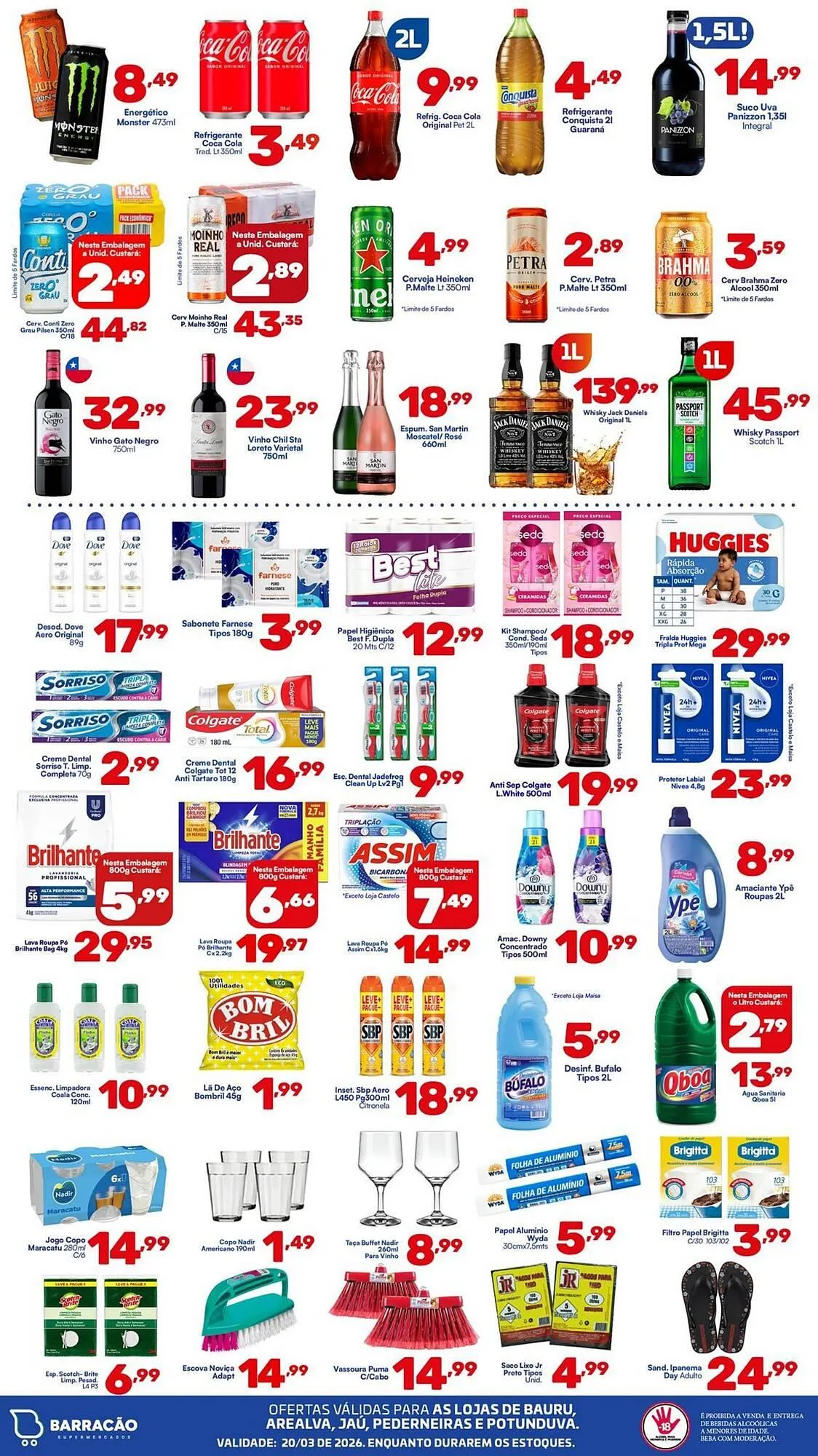 Encarte de Catálogo Barracão Supermercado 20 de março até 20 de março 2026 - Pagina 4