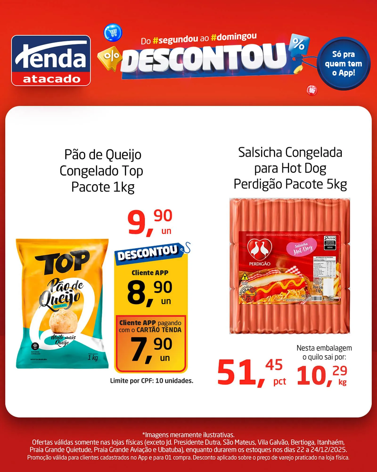 Encarte de Folheto Tenda Atacado 22 de dezembro até 24 de dezembro 2025 - Pagina 2