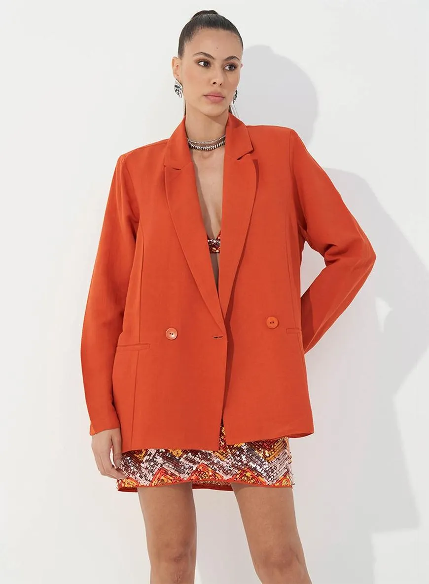 Blazer Linho Oversized Beacon