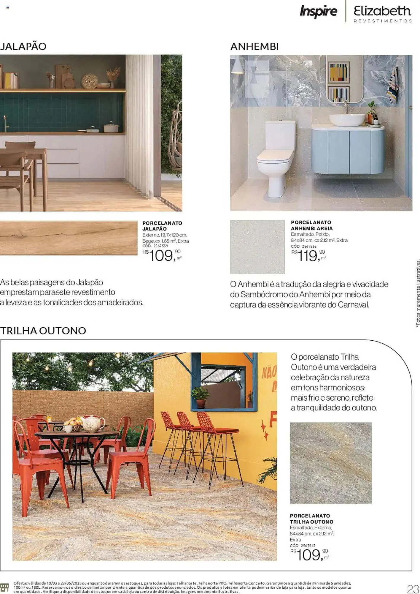 Encarte de Catálogo Telhanorte 10 de março até 28 de maio 2025 - Pagina 23